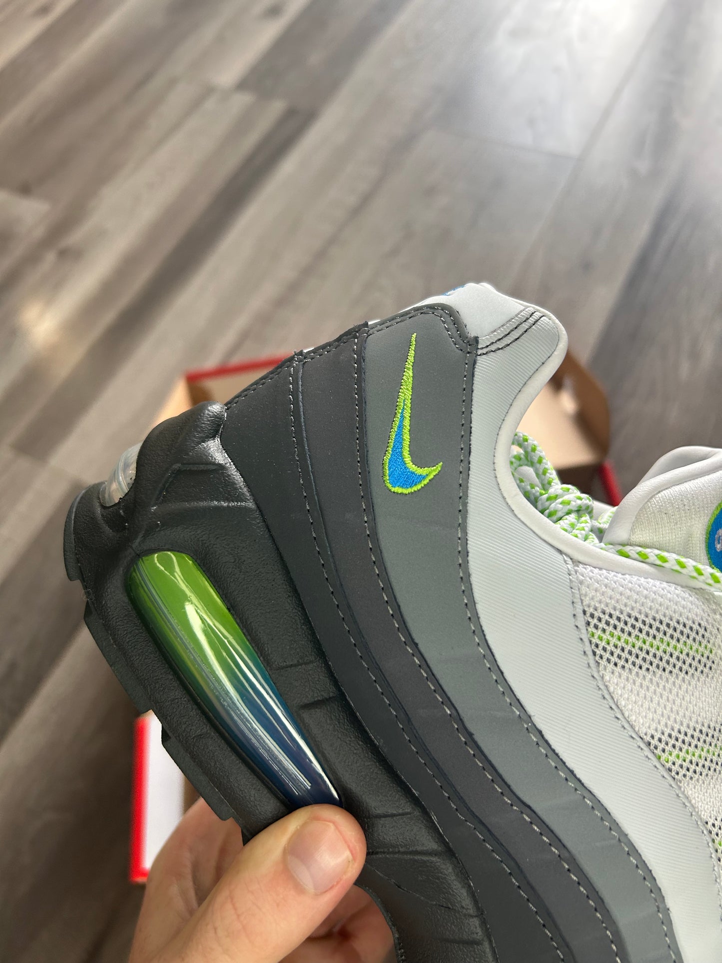Nike Airmax 95 Green Apple big bubble uk 10 new