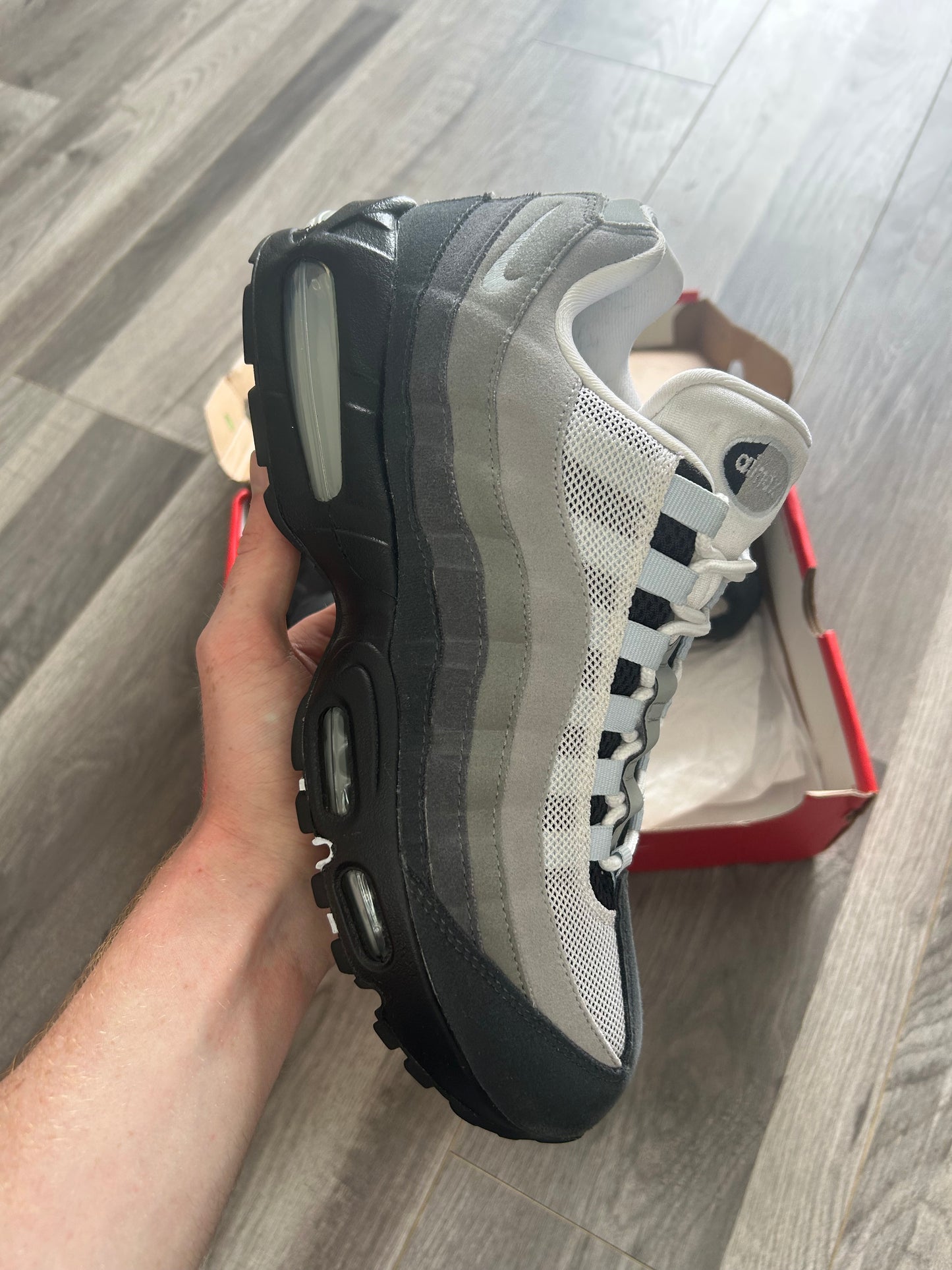 Nike Airmax 95 blue tint uk 9.5 used