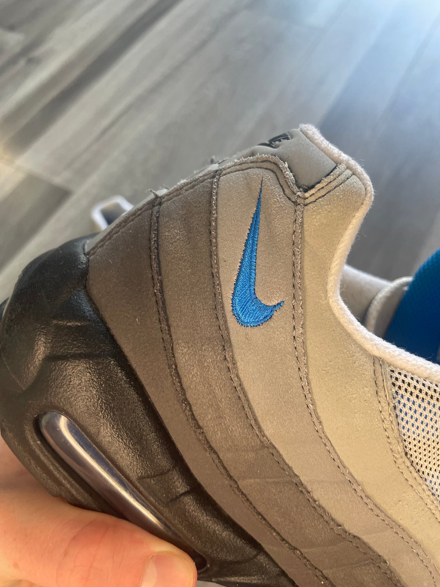 Nike air max 95 crystal blue Uk 8.5 (used)