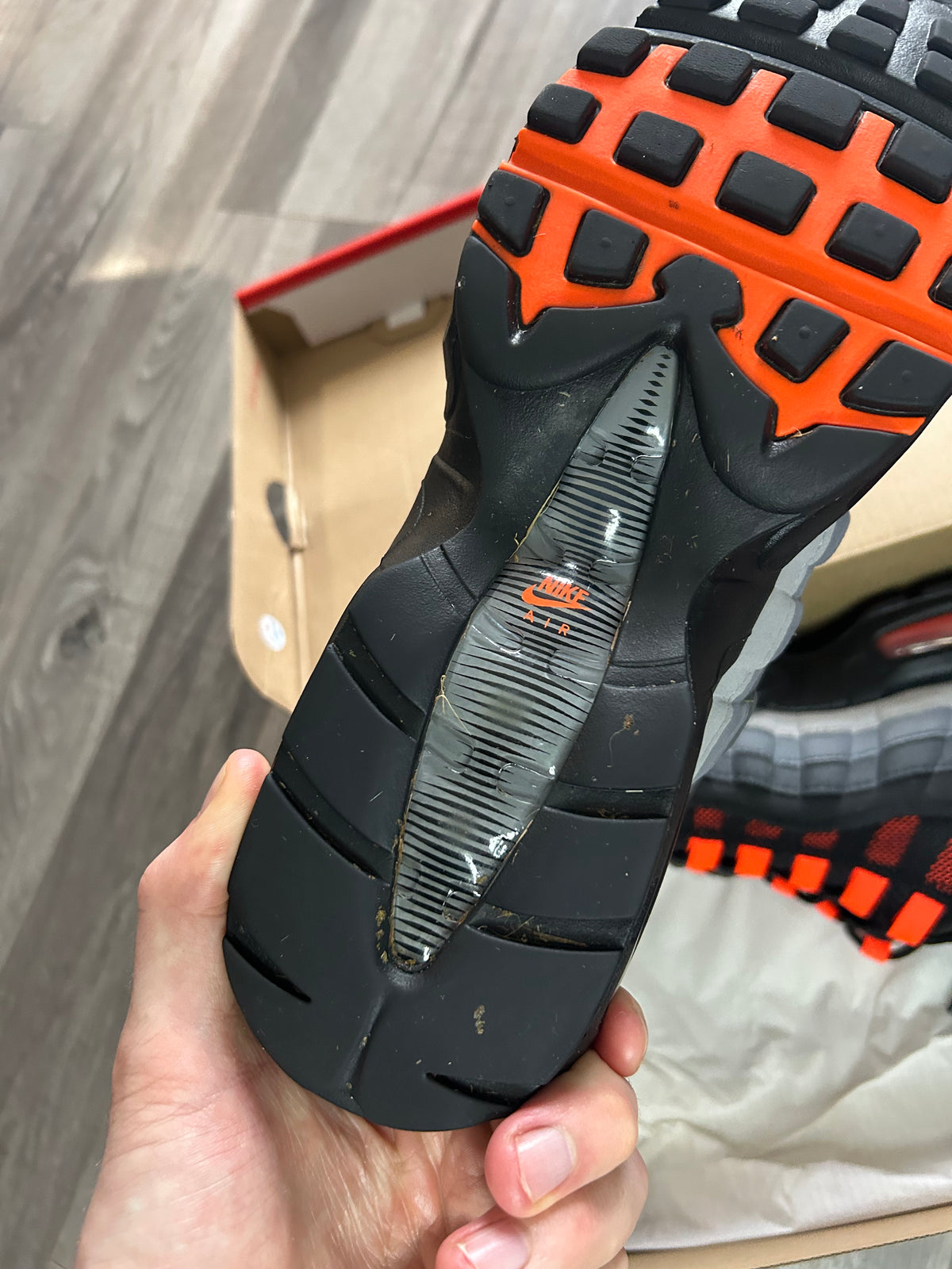 Nike Airmax 95 hyper crimson uk 9 used