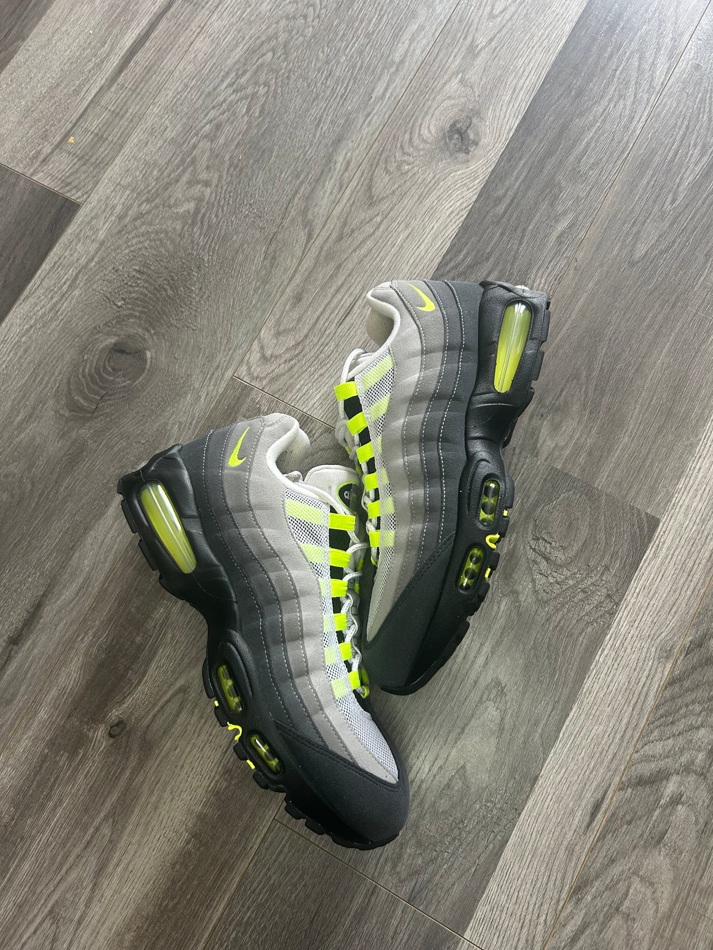 Nike Airmax 95 neon big bubble 2026 uk 9 used