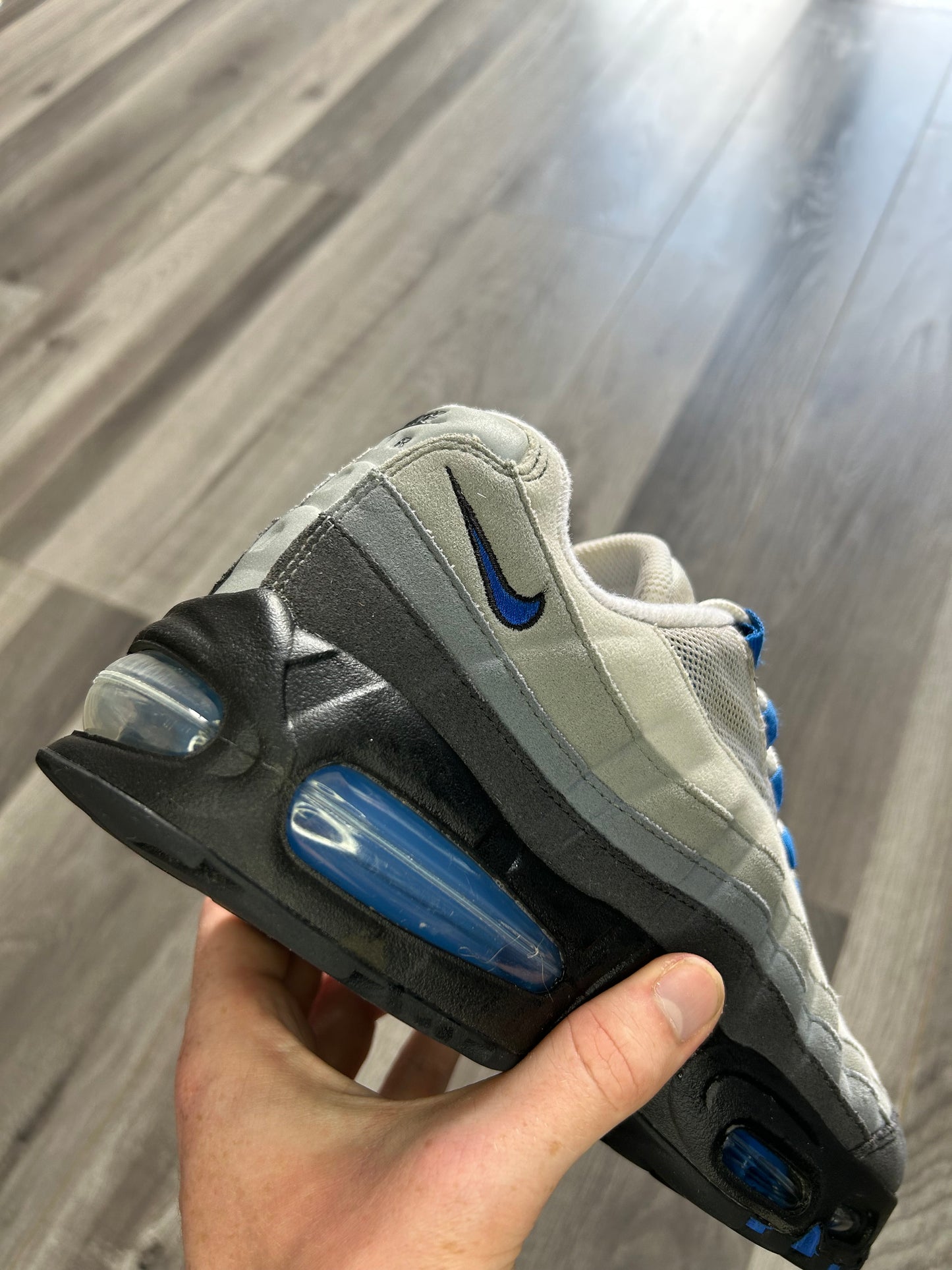 Nike Airmax 95 spark blue uk 8 used