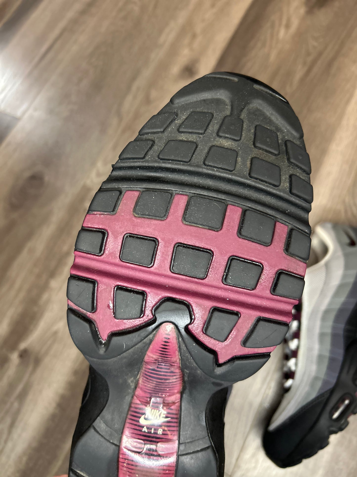 Nike air max 95 beetroot uk 9.5 used