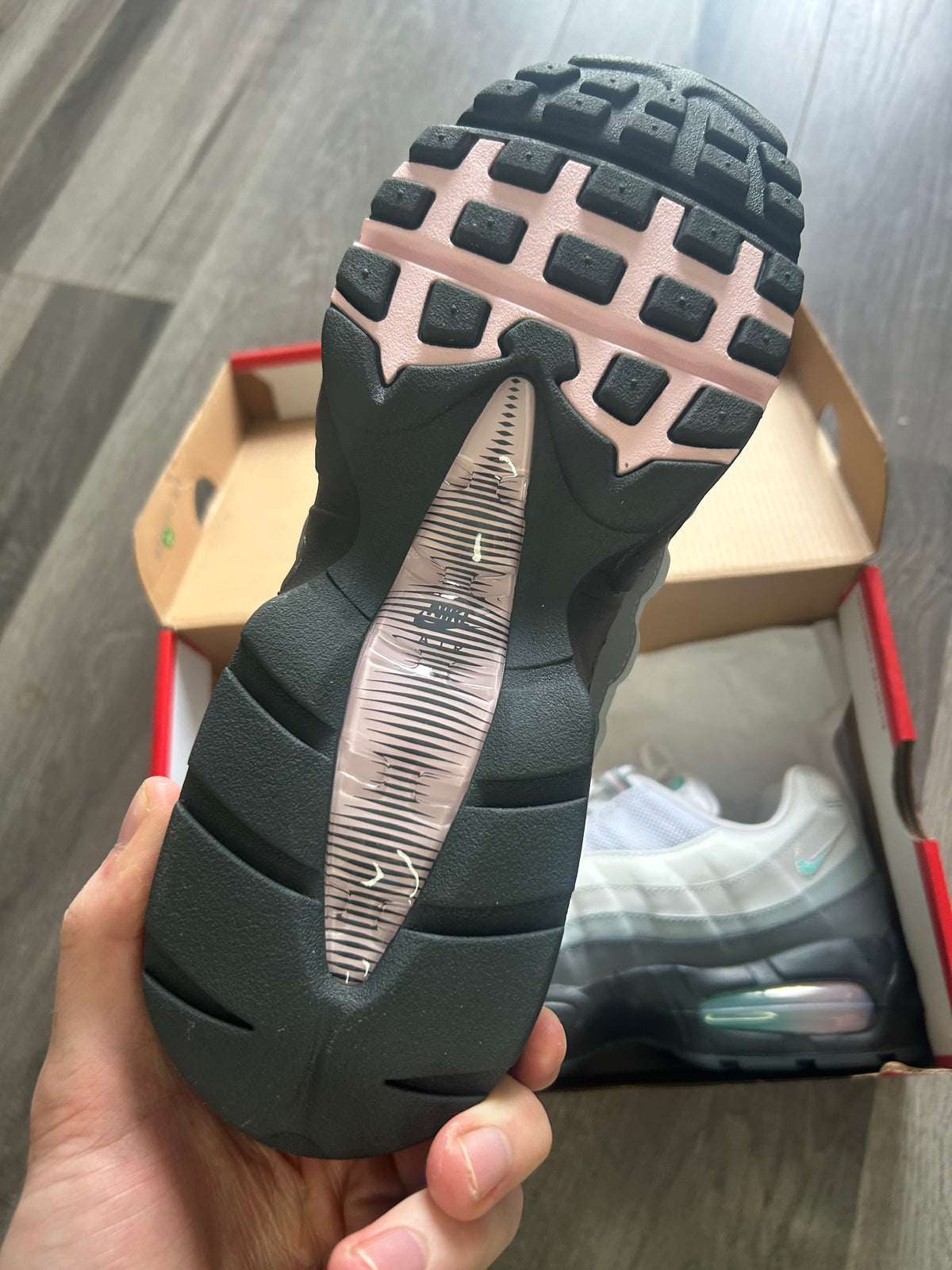 Nike Airmax 95 pink apple big bubble unworn