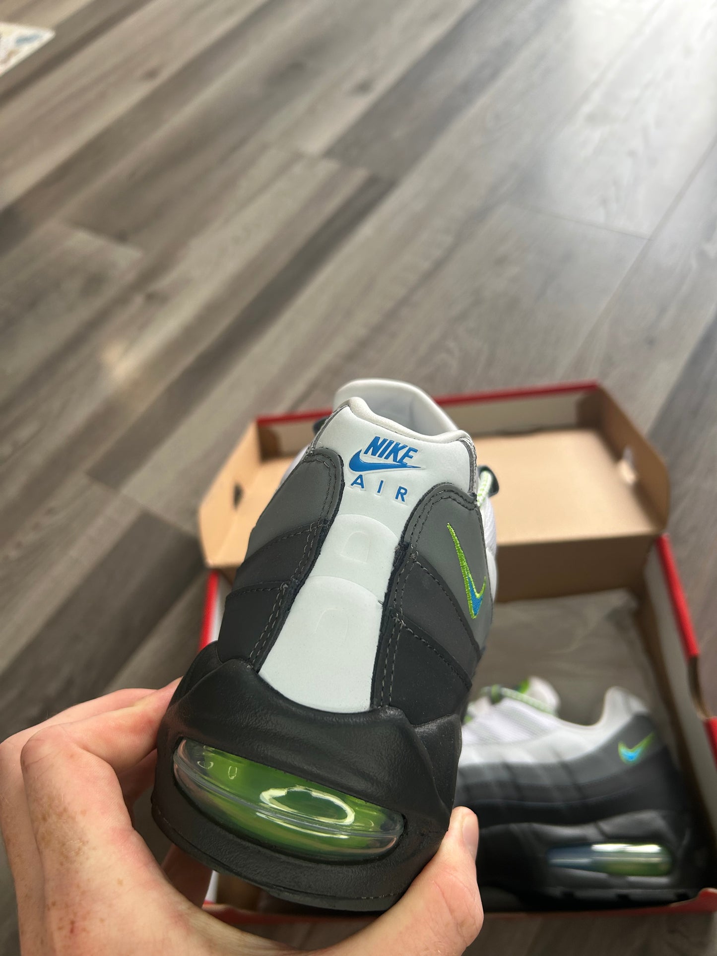 Nike Airmax 95 Green Apple big bubble uk 10 new