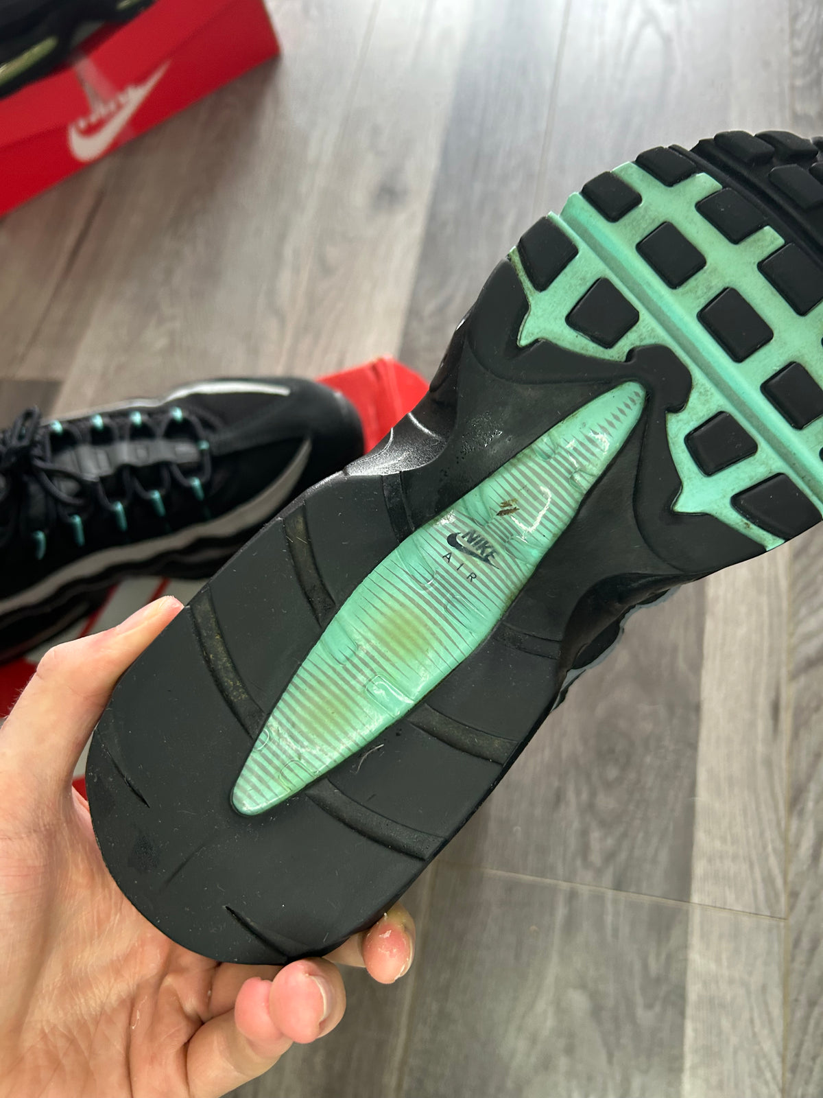 Nike Airmax 95 Jade Jewel Uk 9.5 used