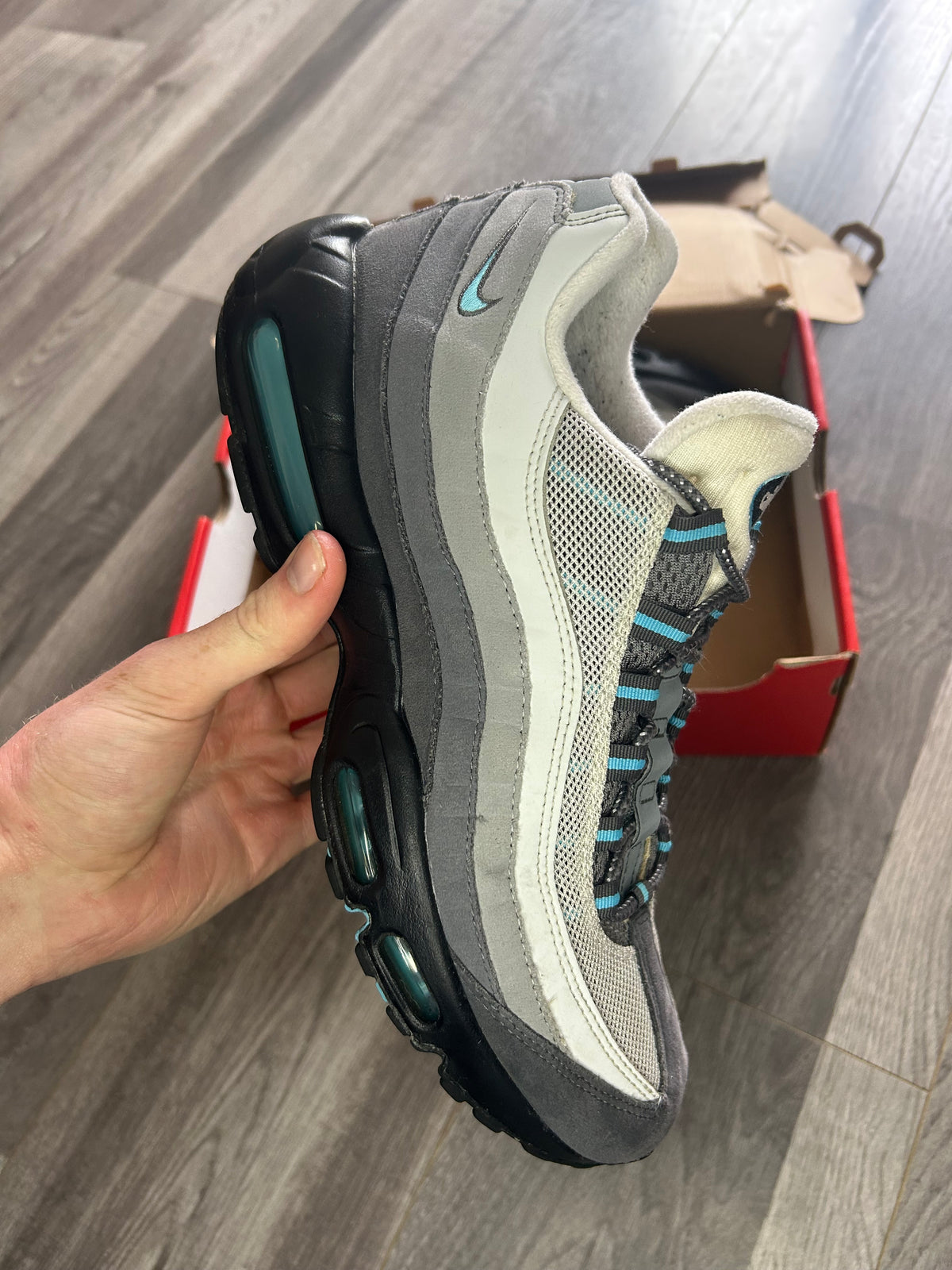 Nike Airmax 95 Baltic blue uk 9 used