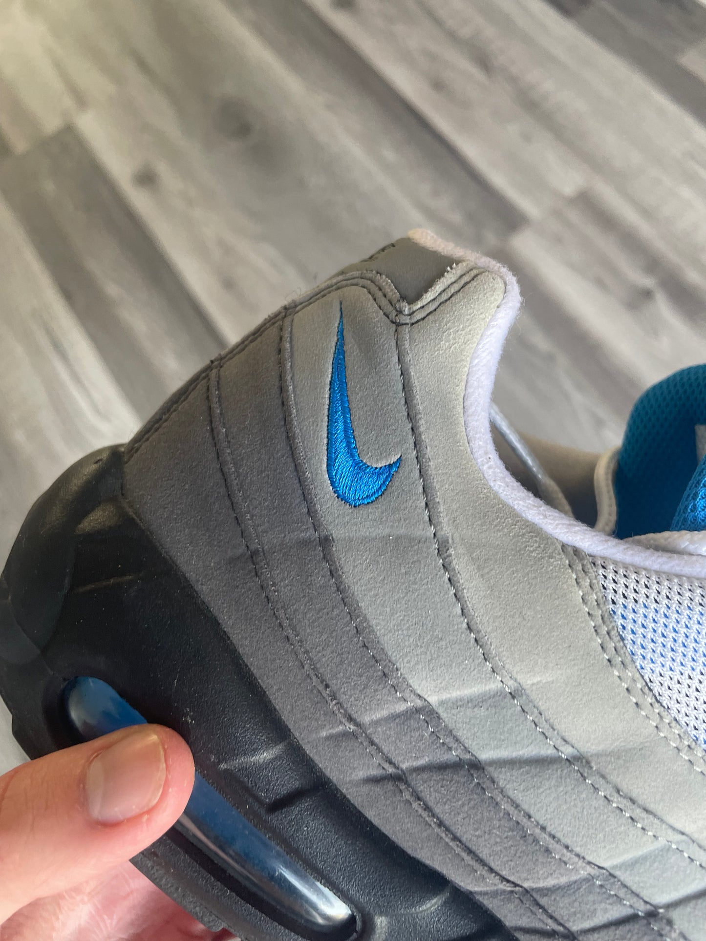 Nike air max 95 crystal blue Uk 9 (used)