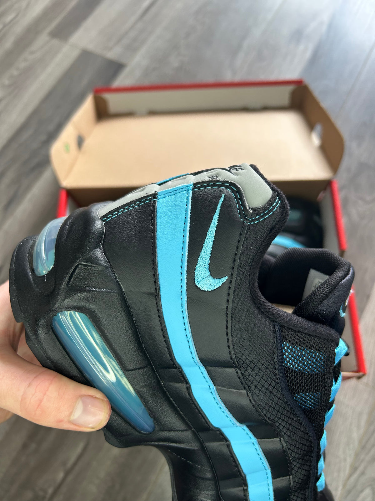 Nike Airmax 95 Baltic blue black uk 10.5 unworn