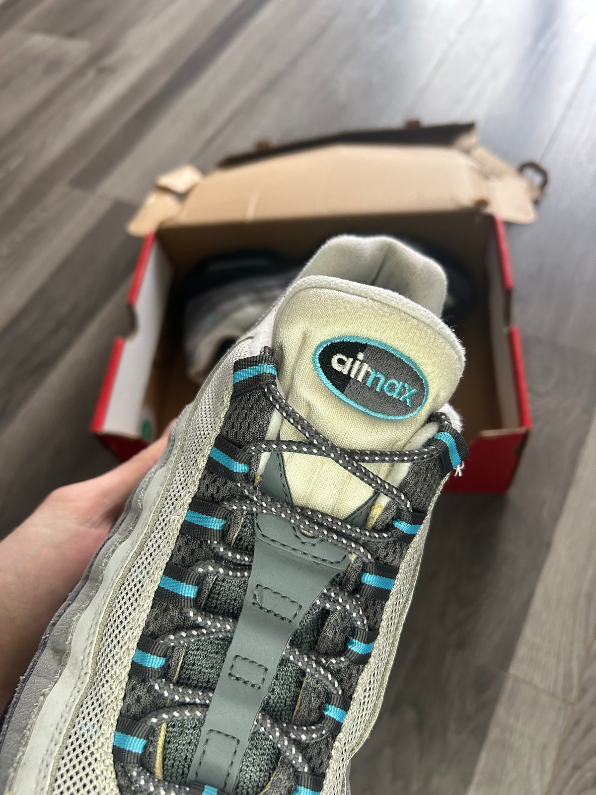 Nike Airmax 95 Baltic blue uk 9 used