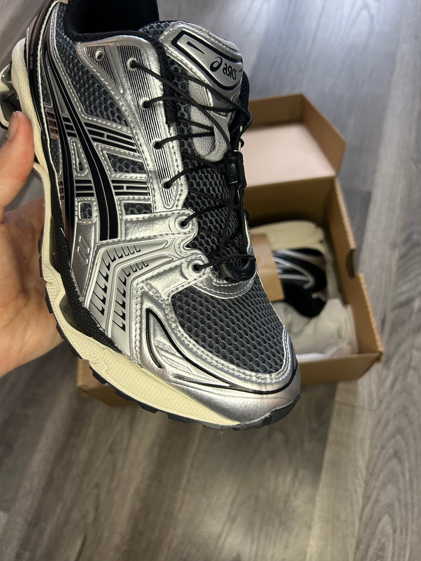 ASICS gel-kayano 14 unlimited pack carrier grey mens