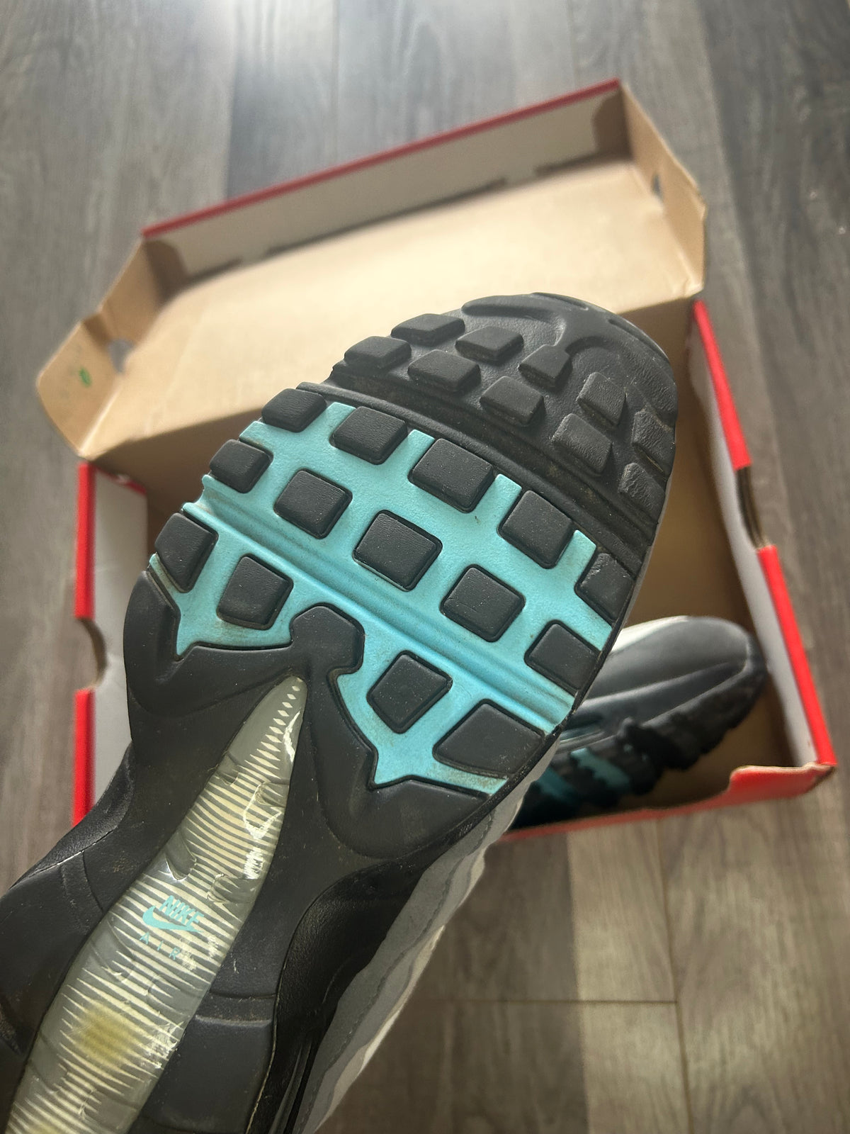 Nike Airmax 95 Baltic blue uk 11 used