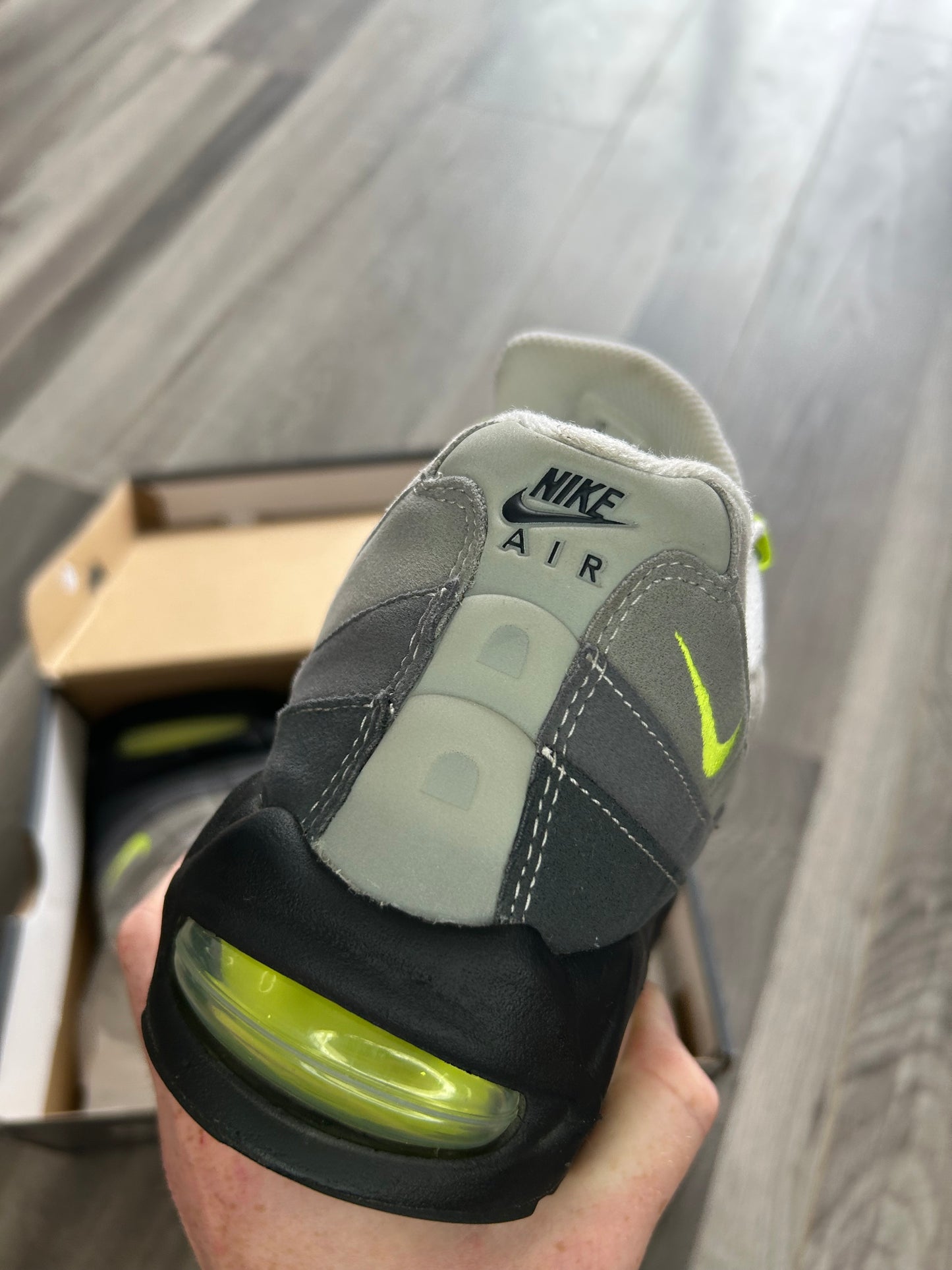 Nike Airmax 95 neon big bubble 2026 uk 10 used