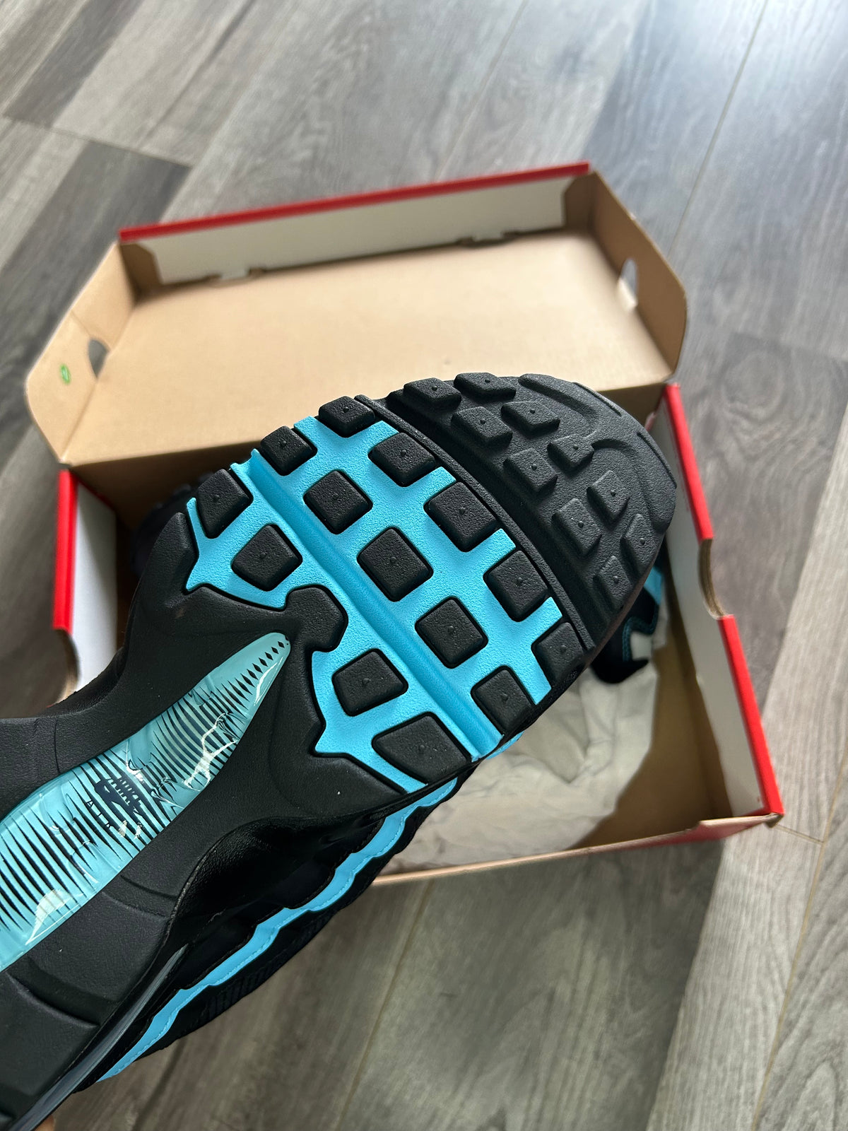 Nike Airmax 95 Baltic blue black uk 10.5 unworn