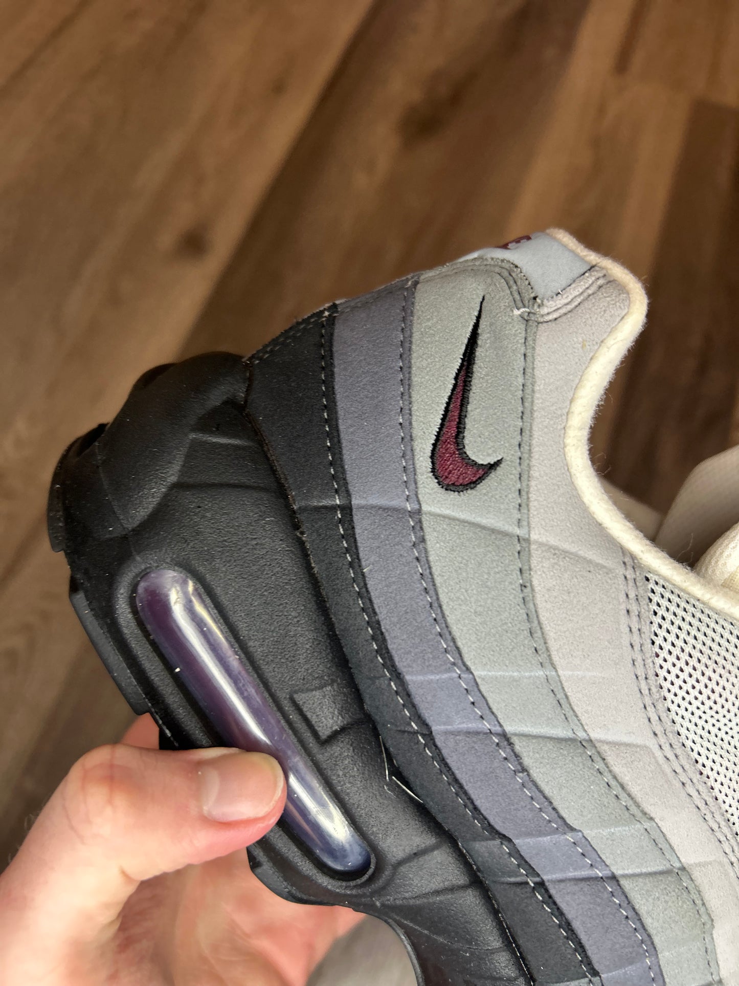 Nike air max 95 beetroot uk 9.5 used