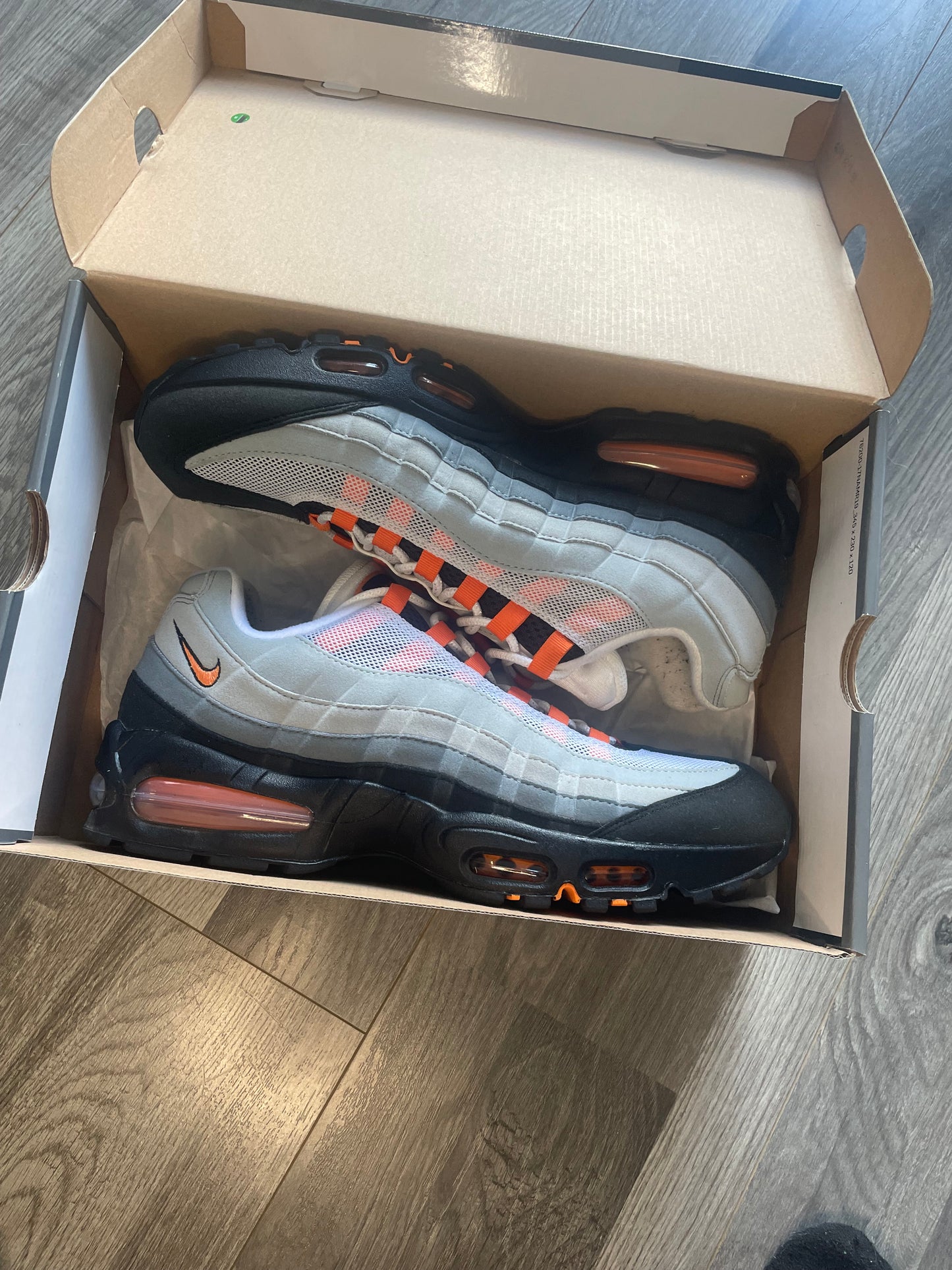 Nike air max 95 mandarin Uk 11 used (2025)