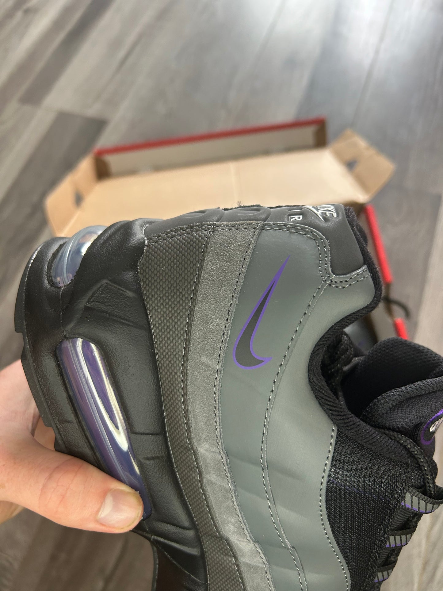 Nike Airmax 95 wild grape big bubble uk 12 new