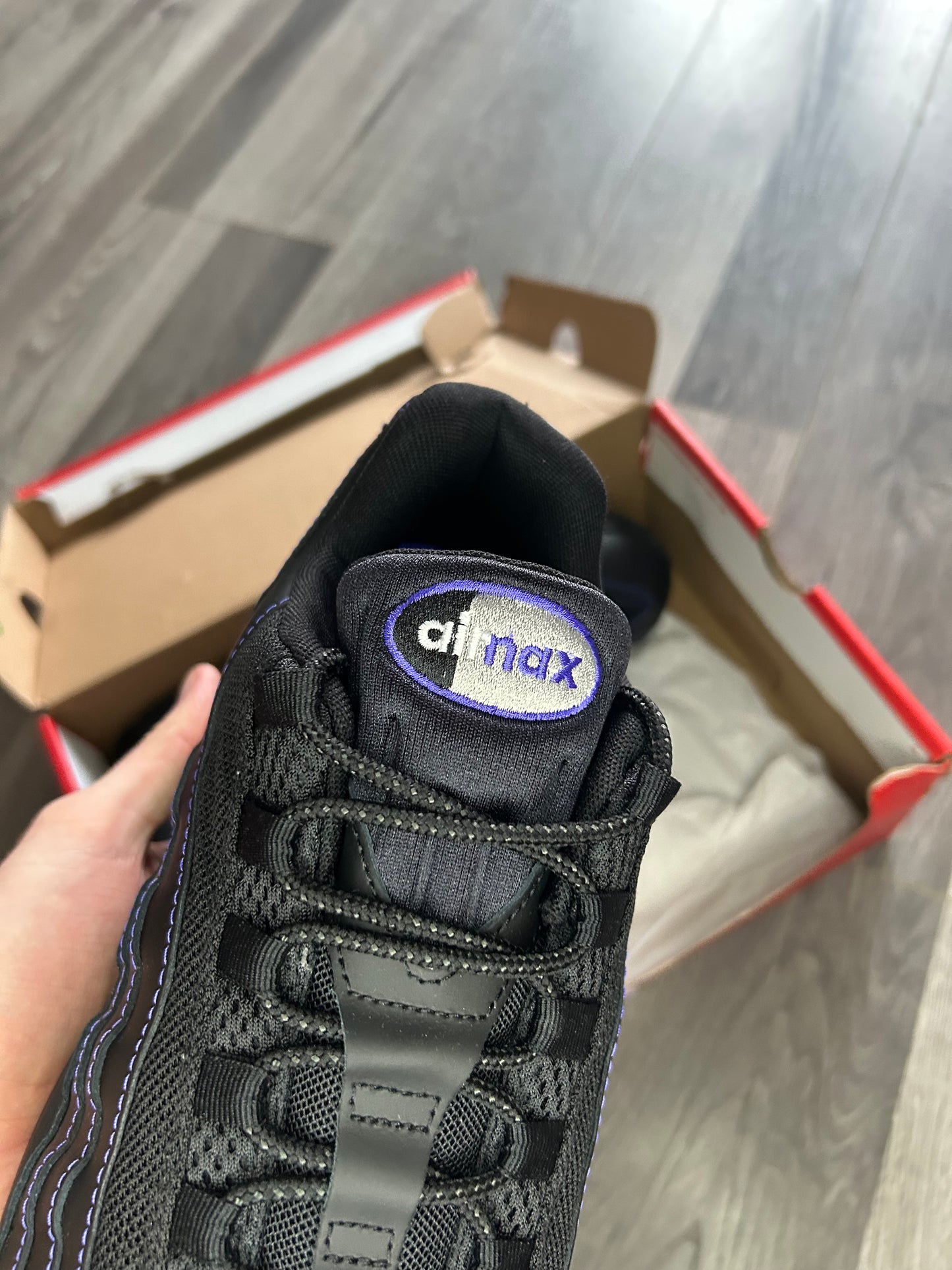 Nike Airmax 95 Persian violet big bubble uk 12 new