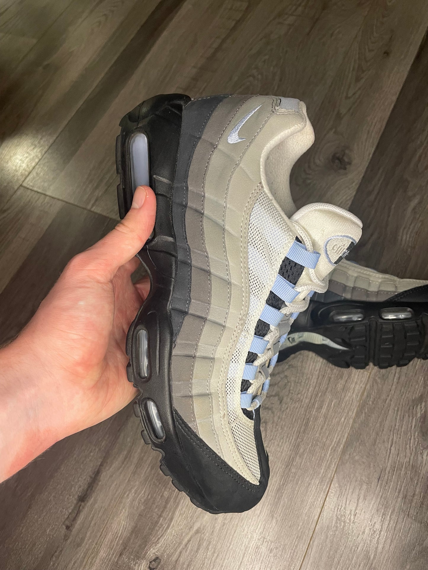 Air max 95 aluminium Uk 9.5 used