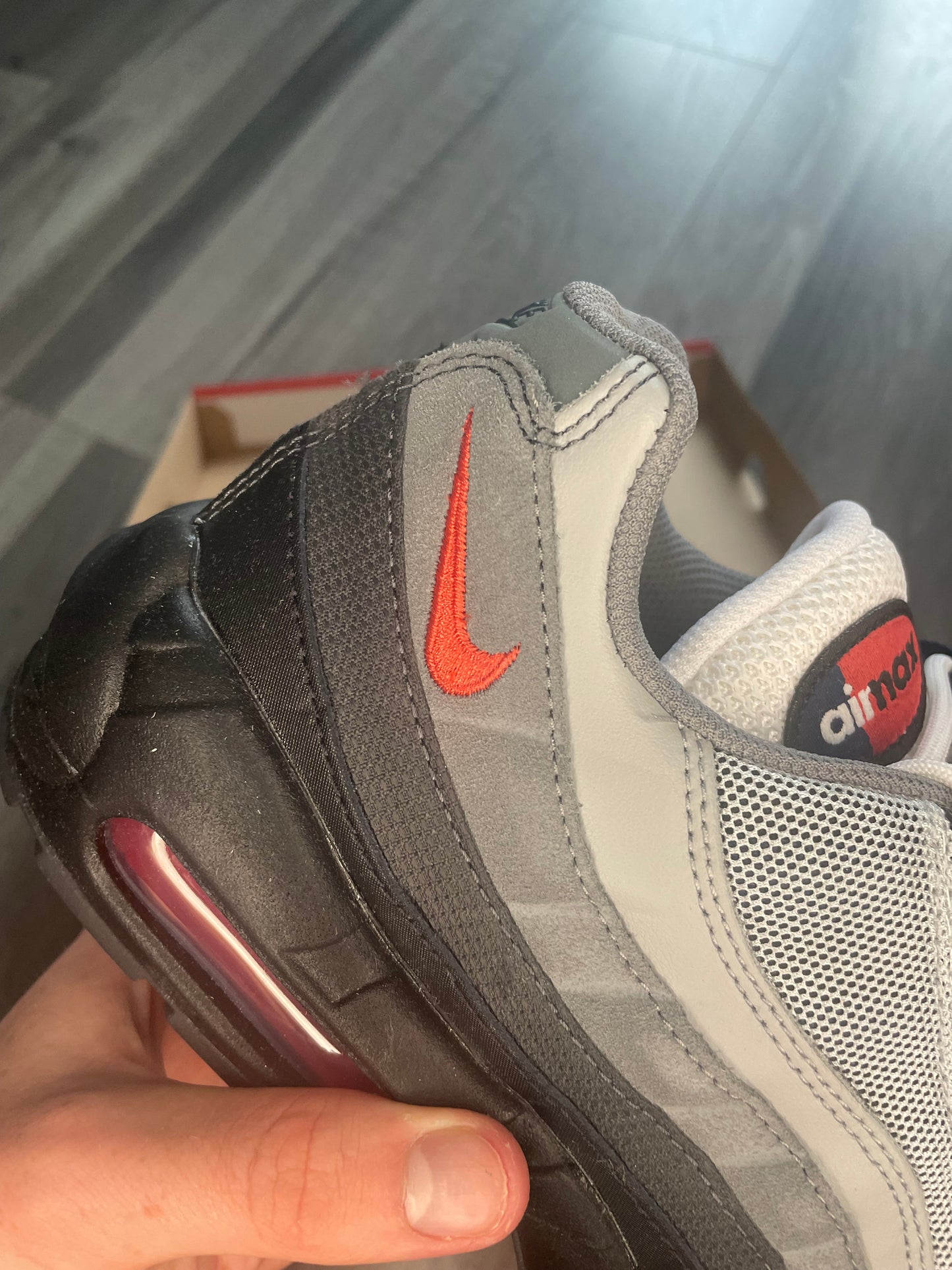 Nike air max 95 track red brand new