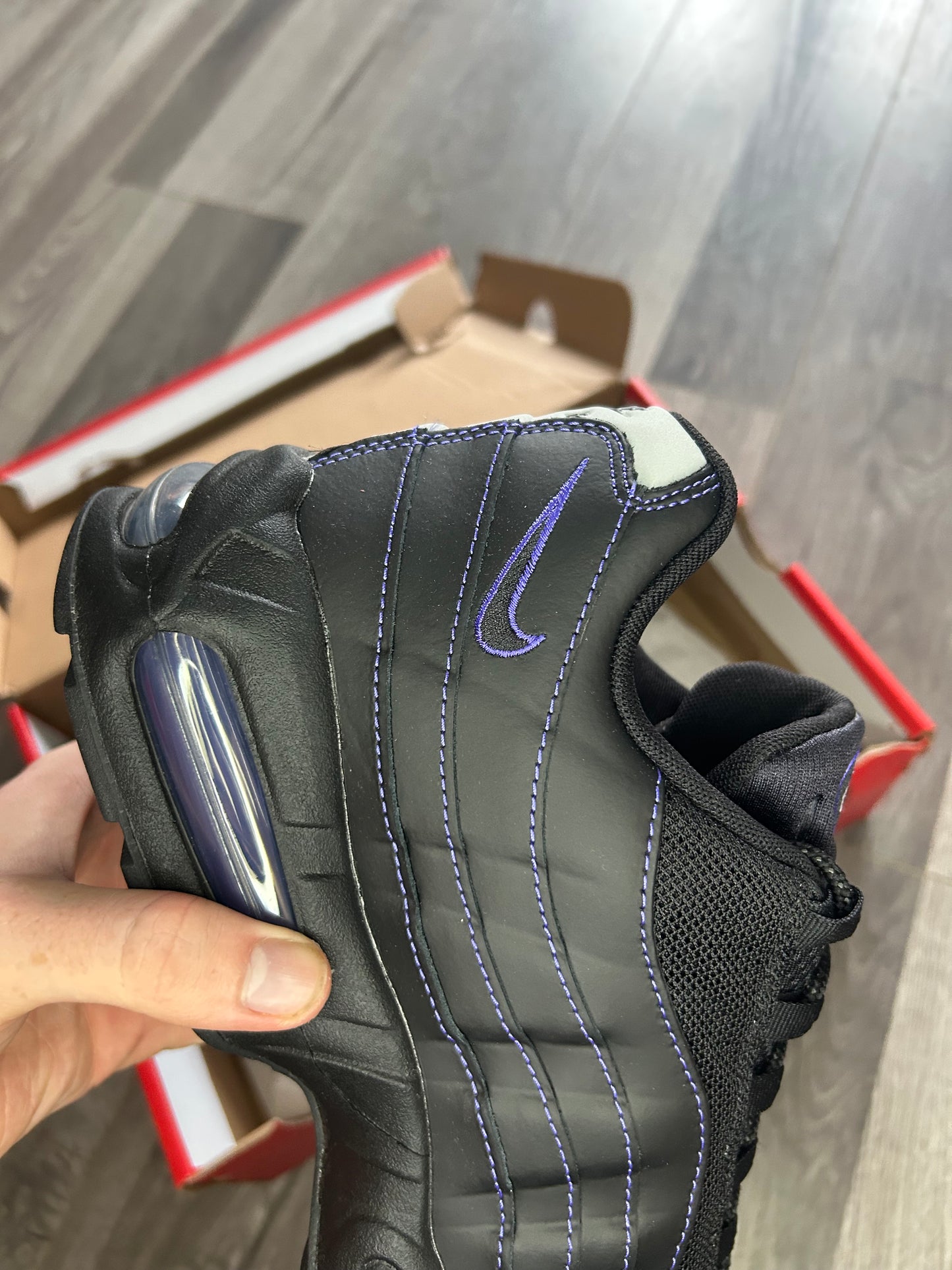 Nike Airmax 95 Persian violet big bubble uk 12 new