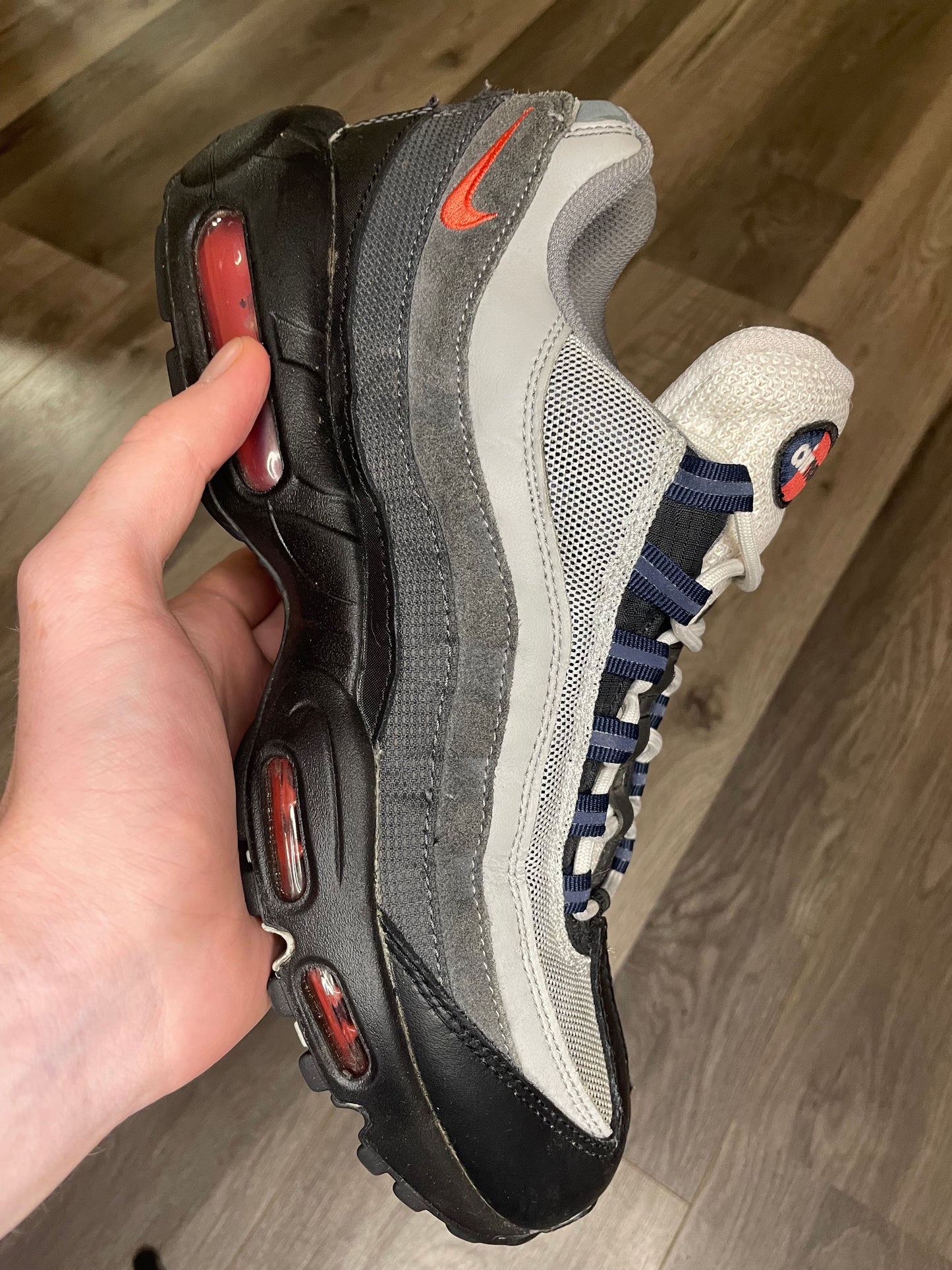 Air max 95 track red Uk 9 used