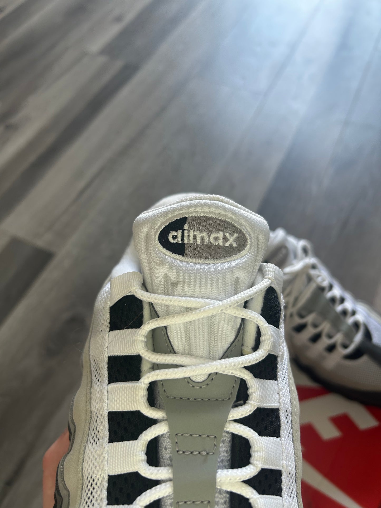 Nike Airmax 95 granite big bubble uk 9 used