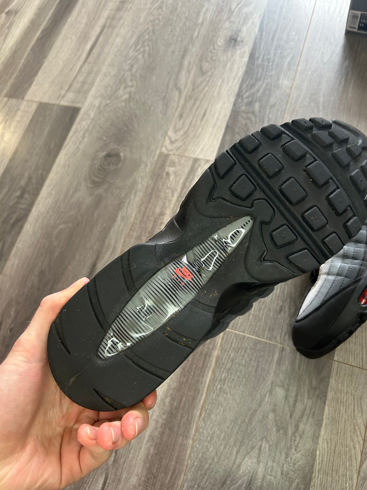 Nike Airmax 95 big bubble Dracula uk 10 used