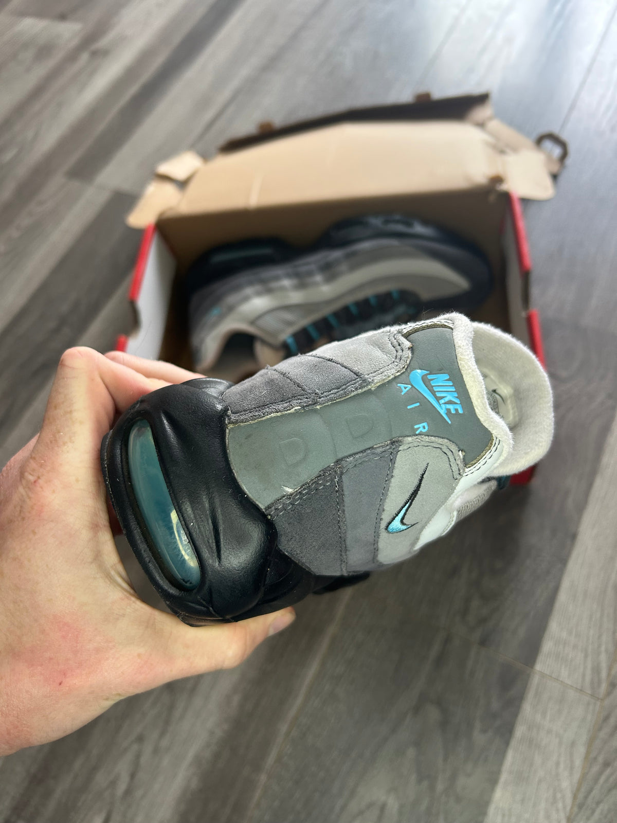 Nike Airmax 95 Baltic blue uk 9 used