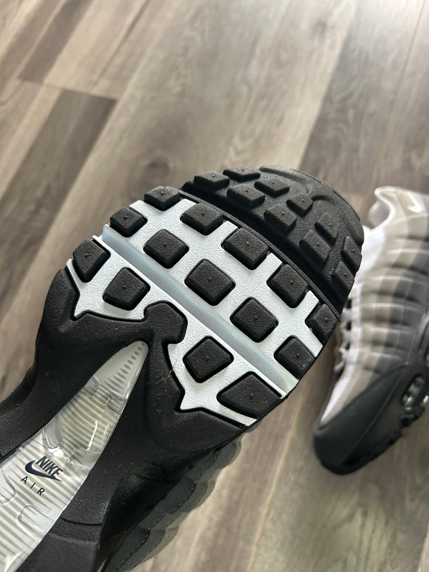 Nike Airmax 95 blue tint big bubble uk 11 tried on