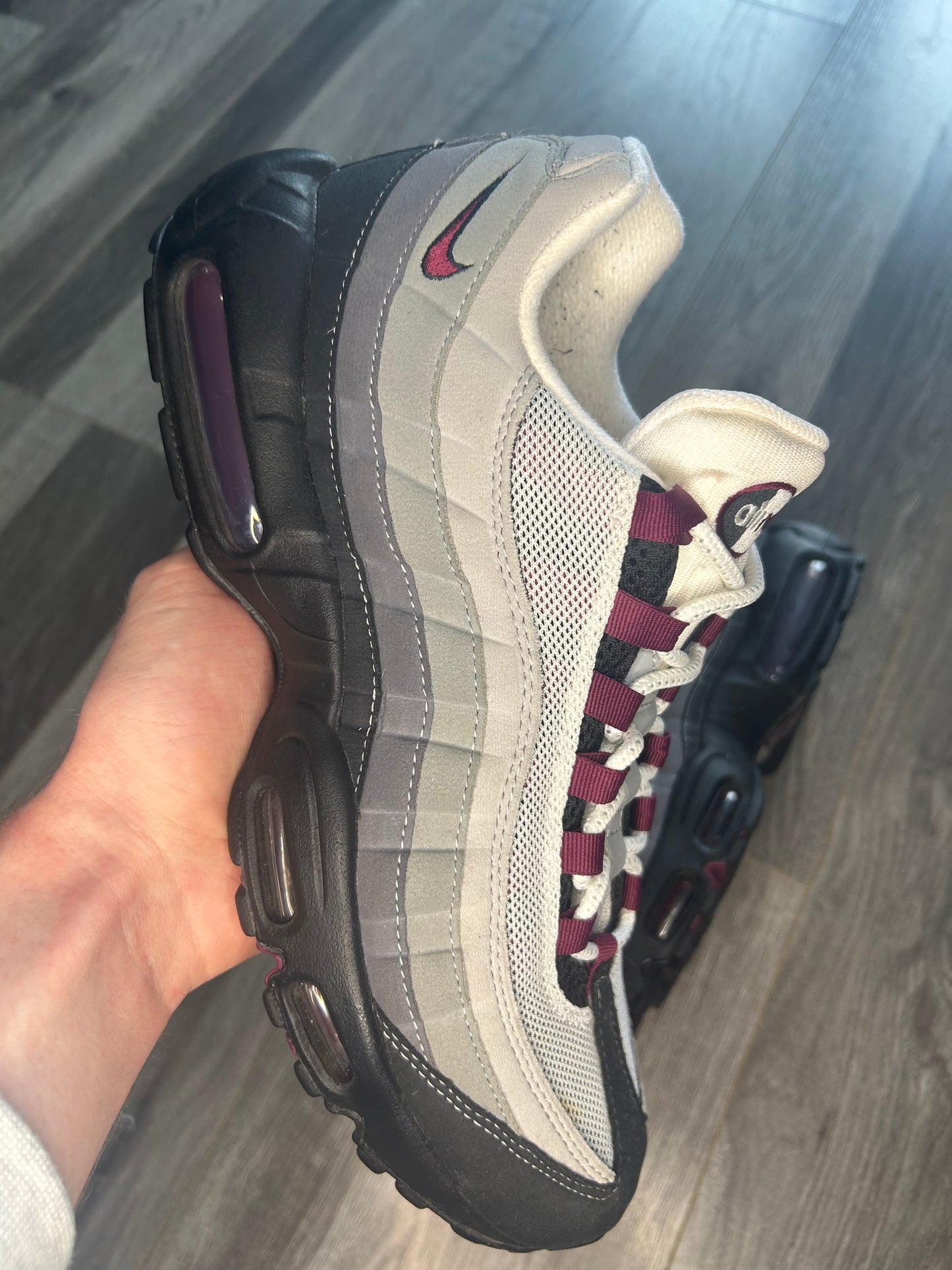 Nike Airmax 95 beetroot uk 9 used
