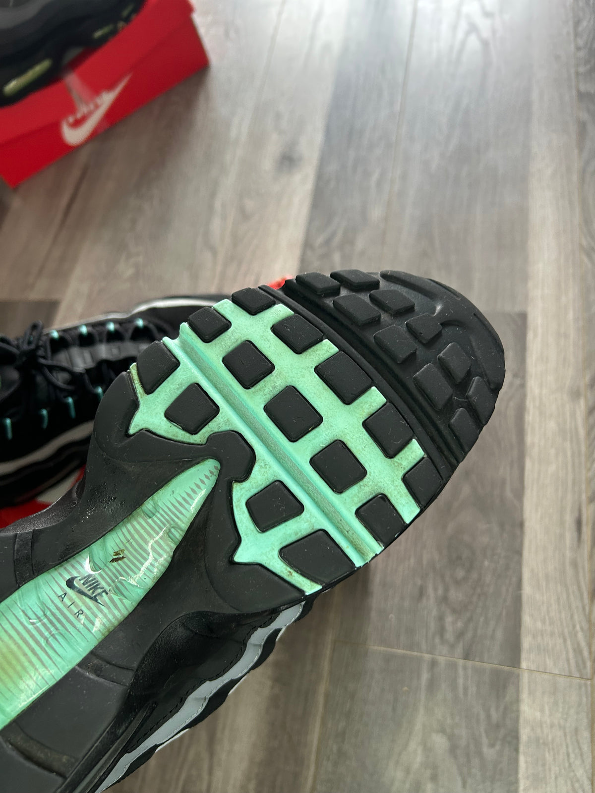 Nike Airmax 95 Jade Jewel Uk 9.5 used