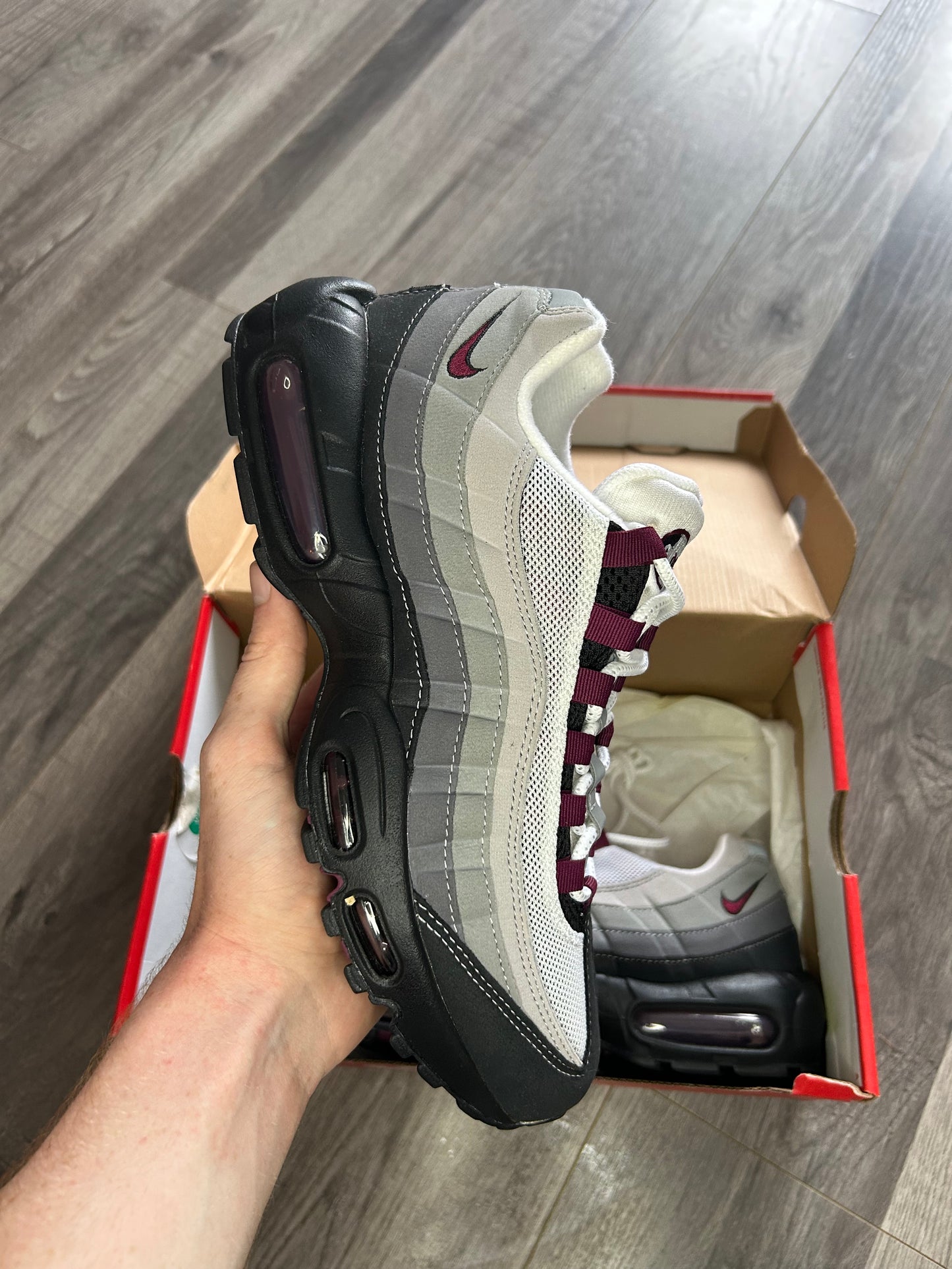 Nike Airmax 95 beetroot brand new multiple sizes