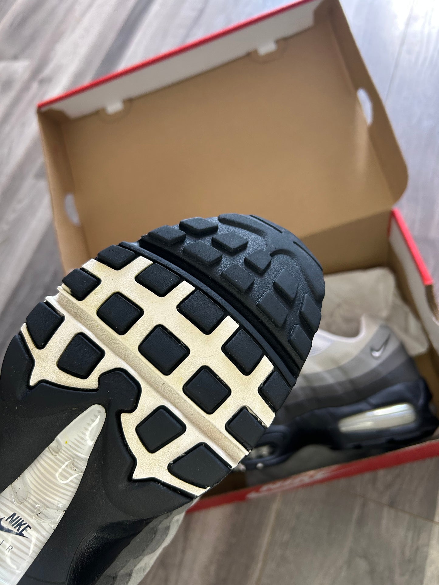 Nike Airmax 95 granite big bubble Uk 8 used