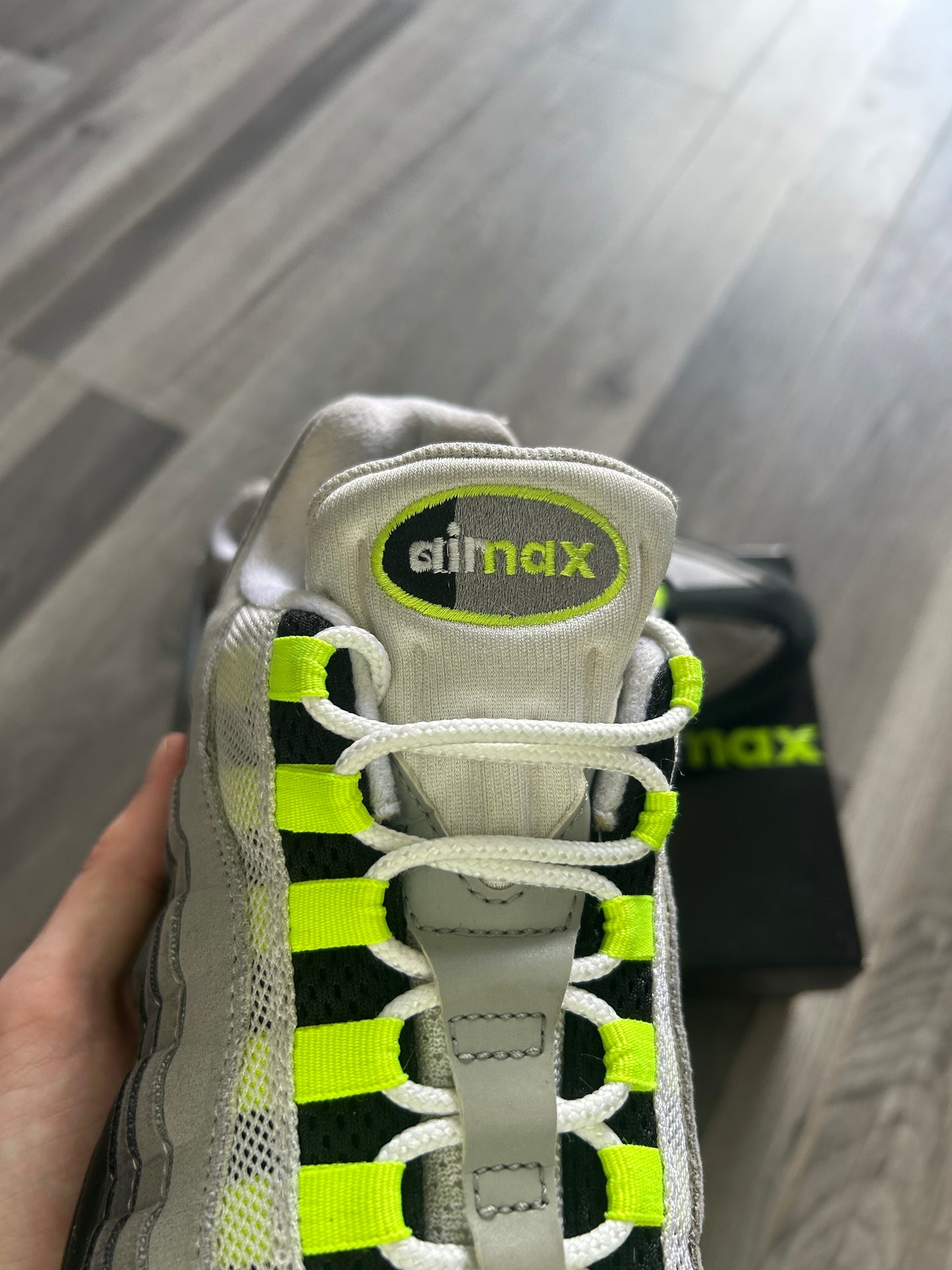 Nike Airmax 95 big bubble neon 2026 uk 10.5 used