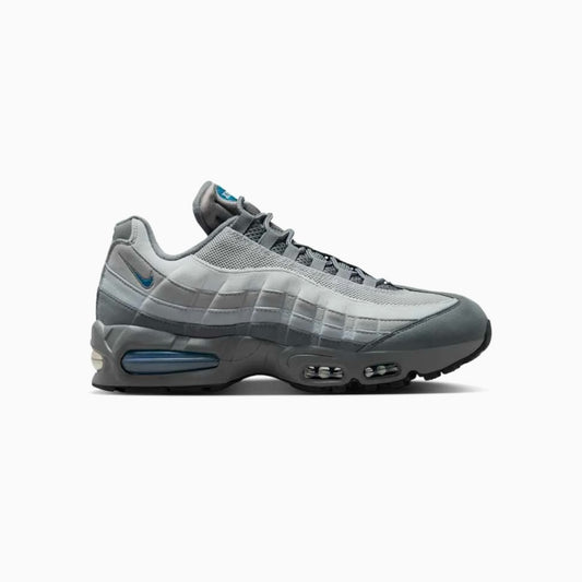 Nike Airmax 95 smoke grey blue big bubble uk 12 new