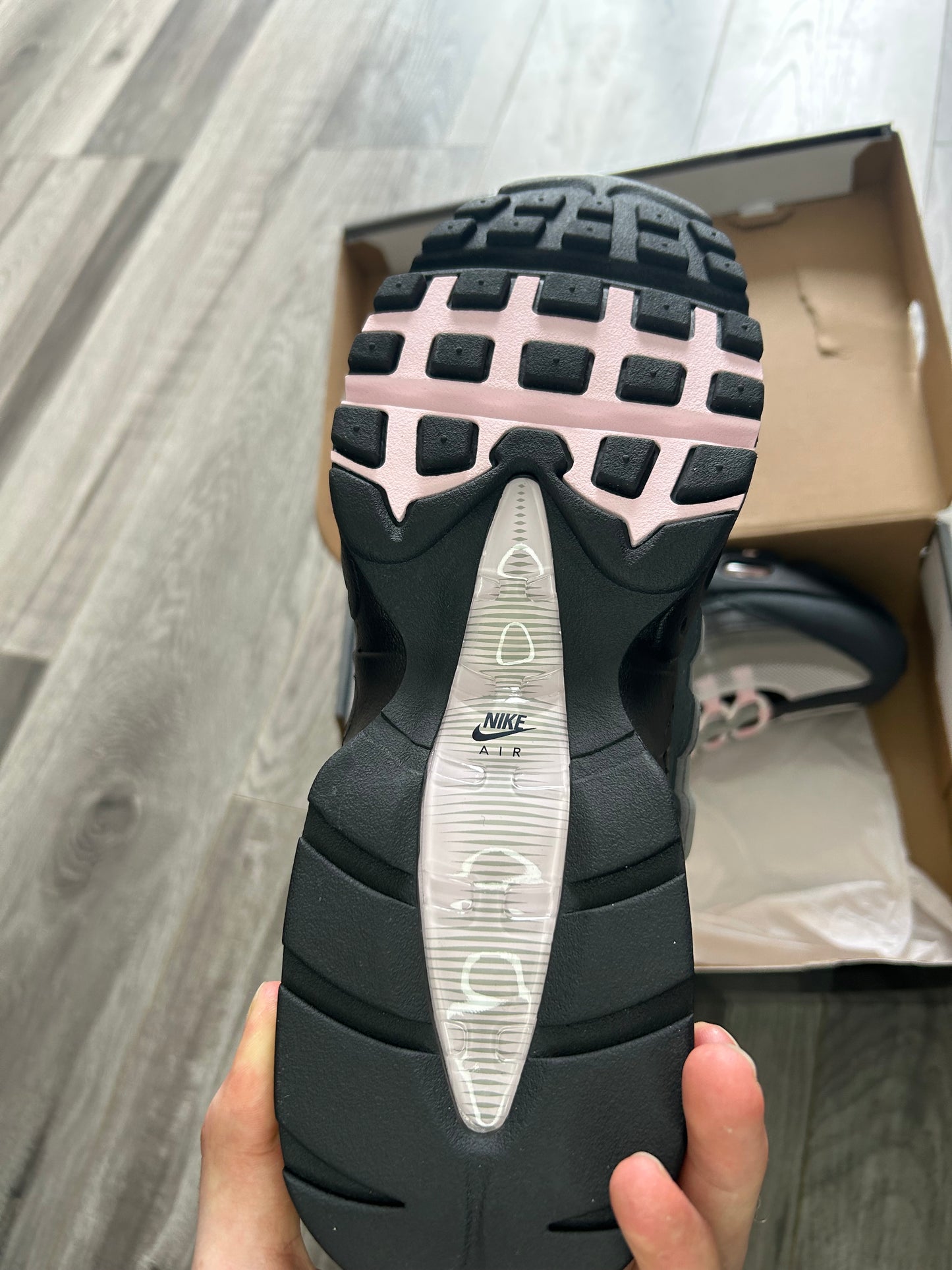 Nike Airmax 95 pink foam 2026 ‘big bubble’ uk 9.5 brand new