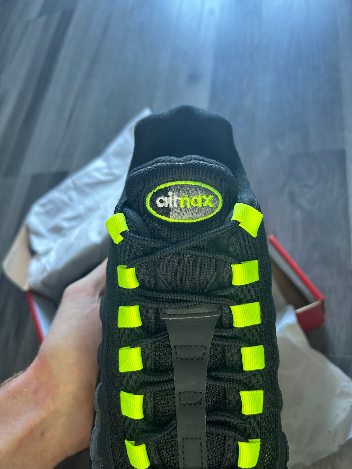 Nike Airmax 95 reverse neon uk 9 unworn