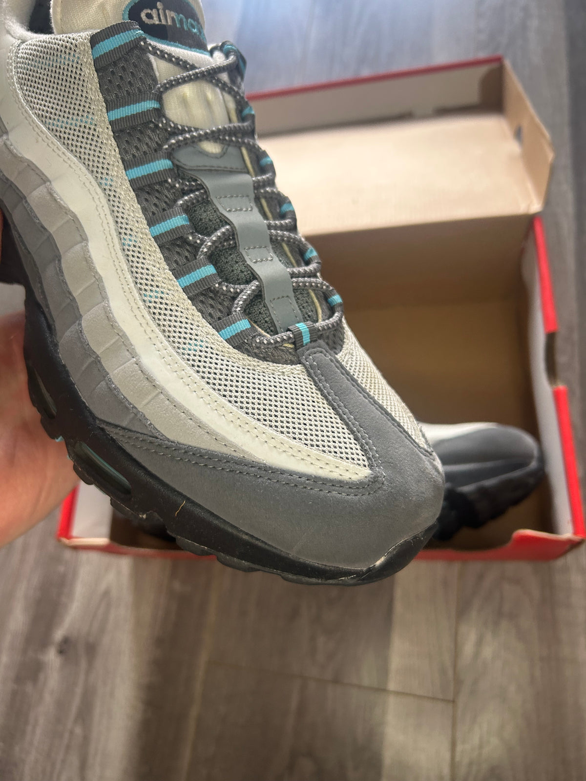 Nike Airmax 95 Baltic blue uk 11 used