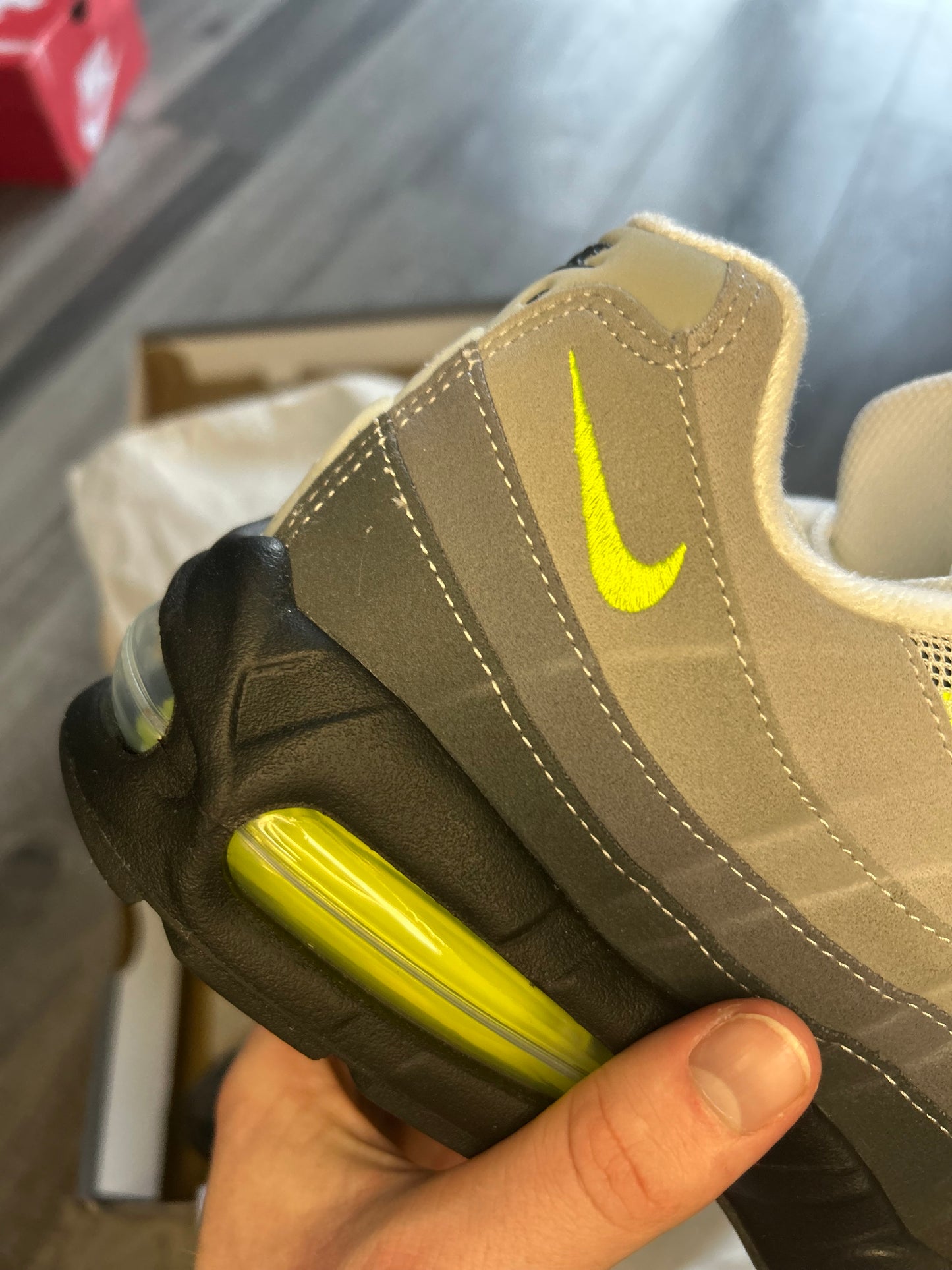 Nike air max 95 neon big bubble brand new in box