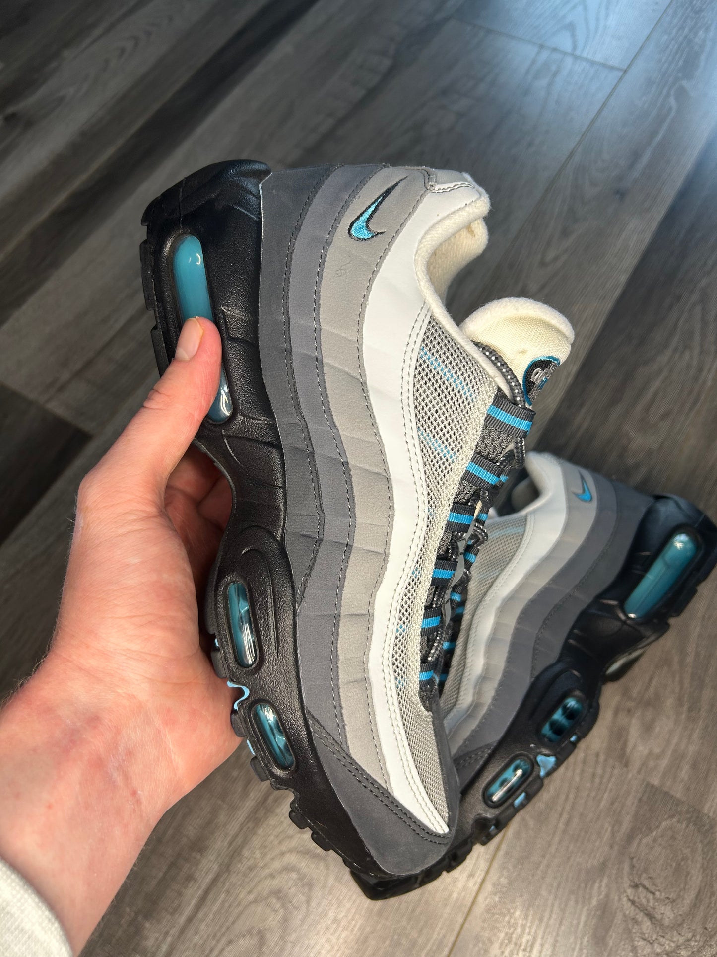 Nike Airmax 95 Baltic blue uk 8 used