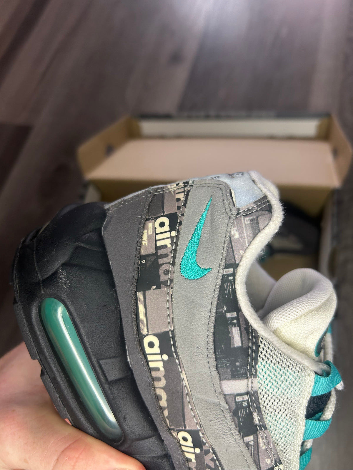 Nike Airmax 95 atmos Jade uk 7 used