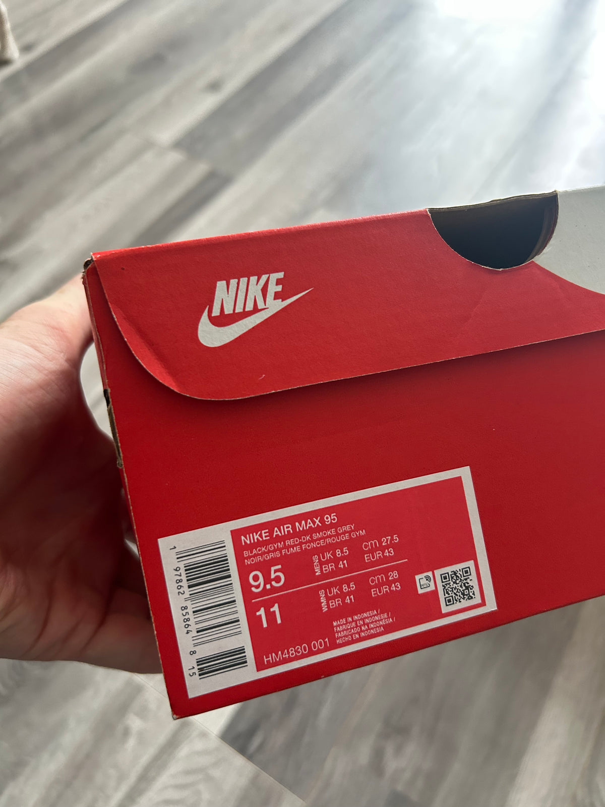 Nike Airmax 95 LFC edition big bubble uk 8.5 used