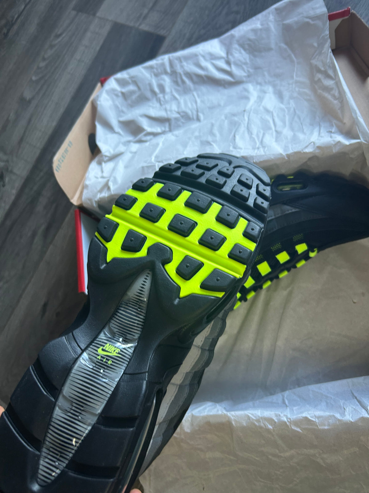 Nike Airmax 95 reverse neon uk 9 unworn