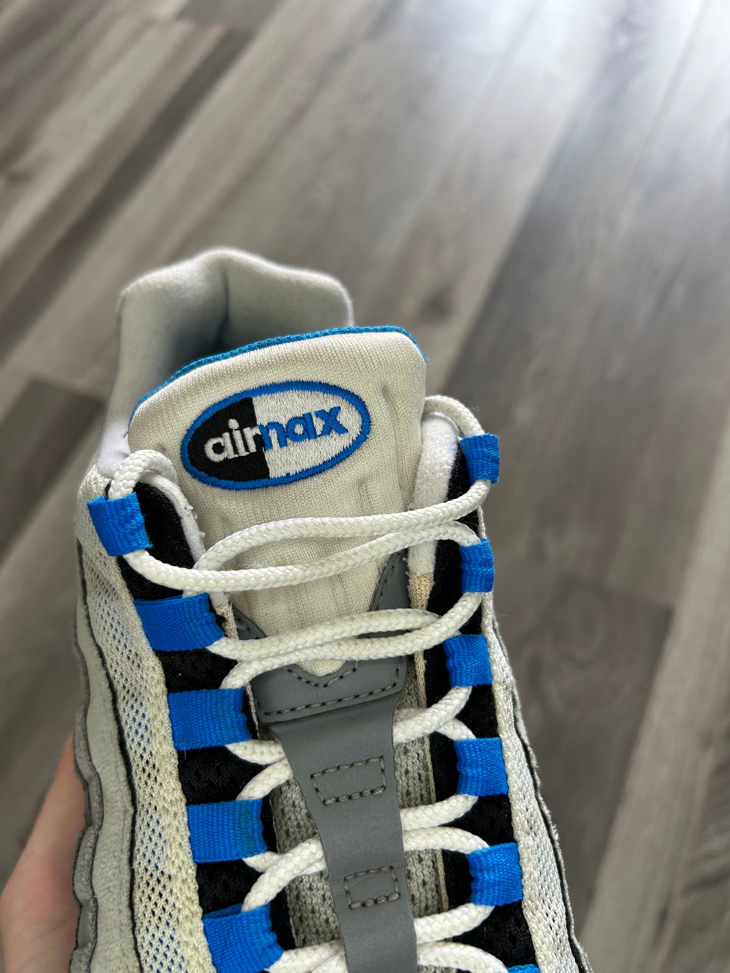 Nike airmax 95 crystal blue 2018 uk 8 used