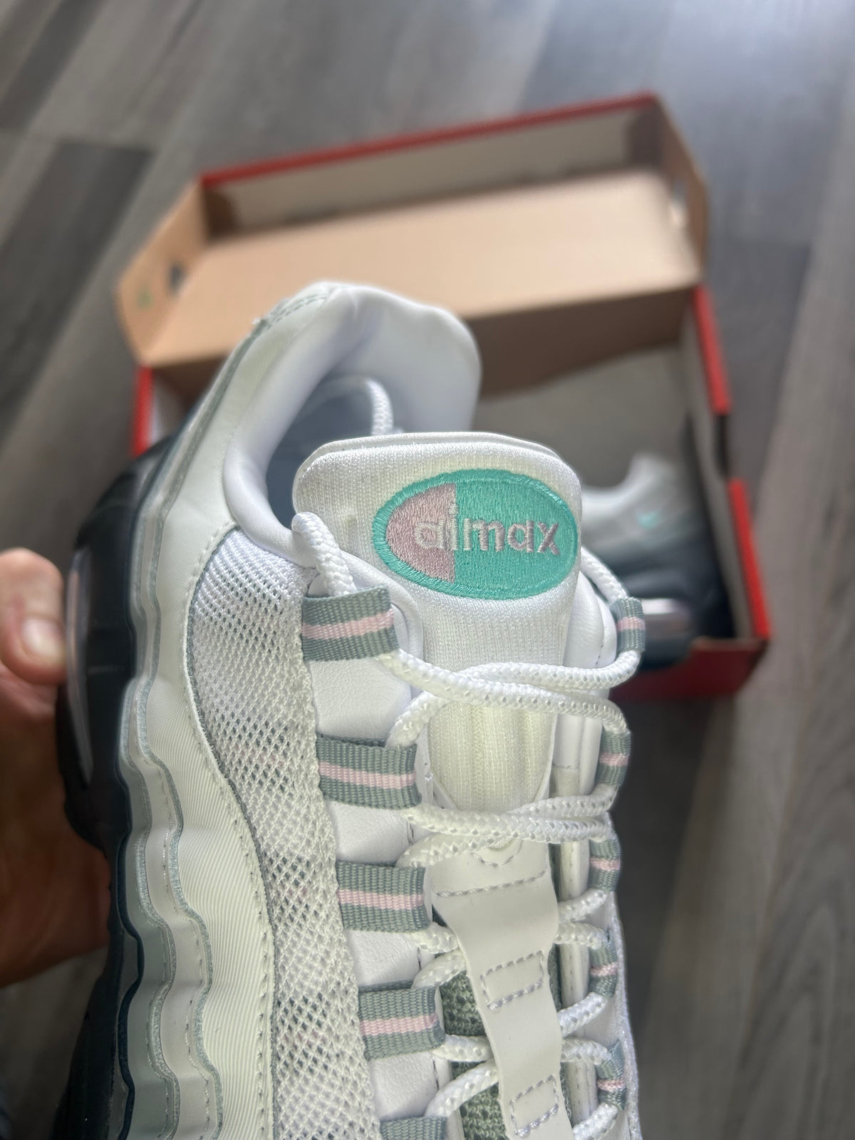Nike Airmax 95 pink apple big bubble unworn
