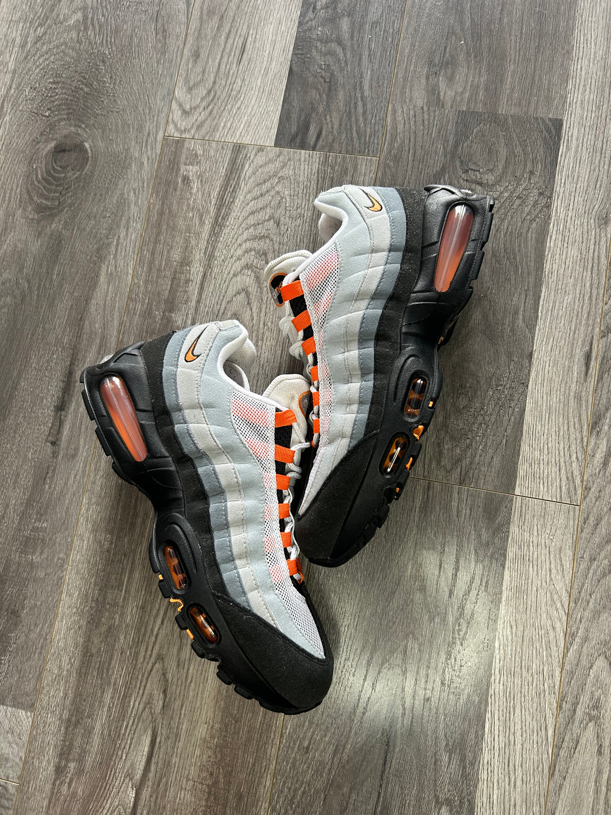 Nike Airmax 95 mandarin big bubble uk 8.5 used