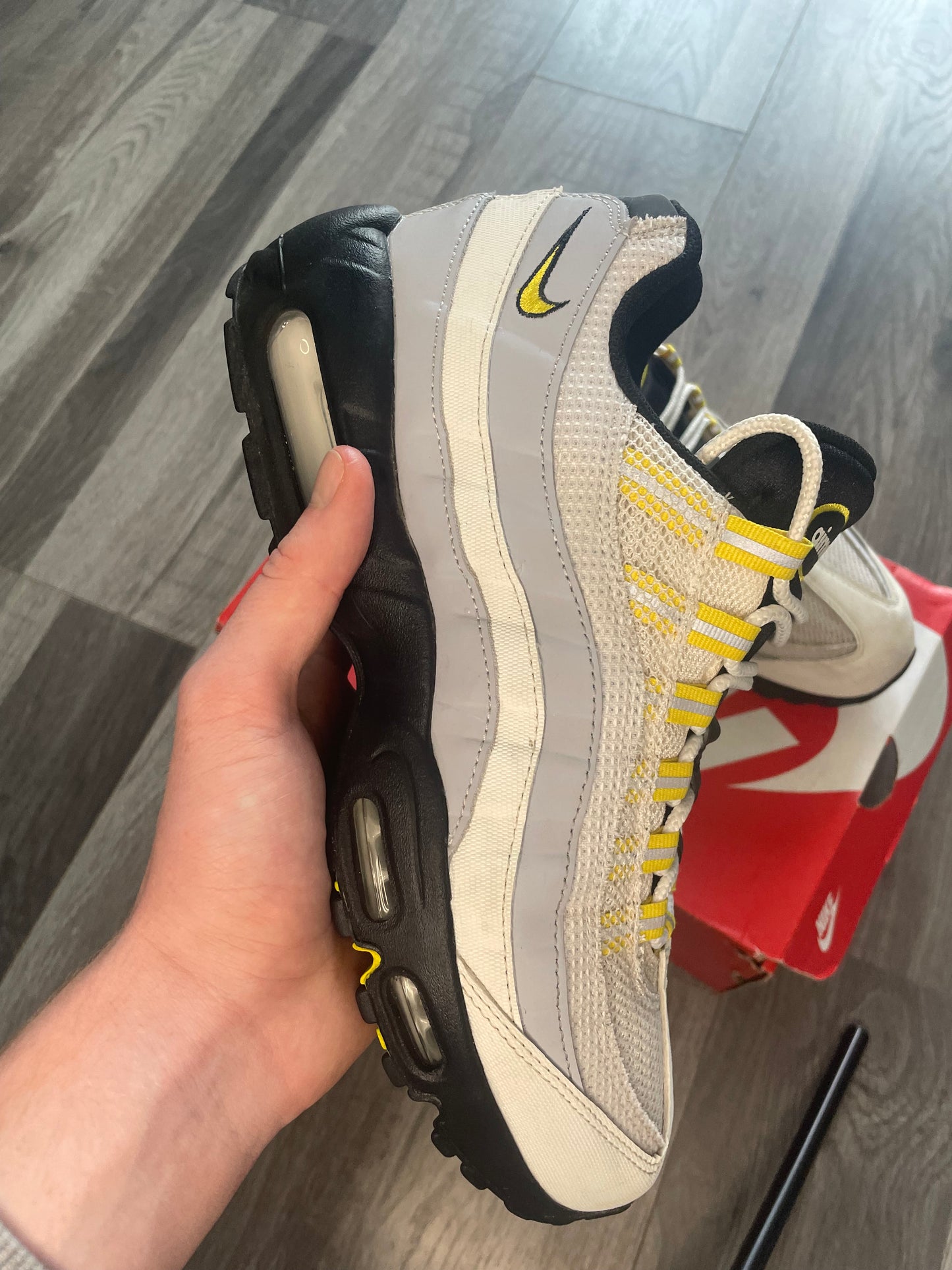 Air max 95 tour yellow Uk 8 (used)