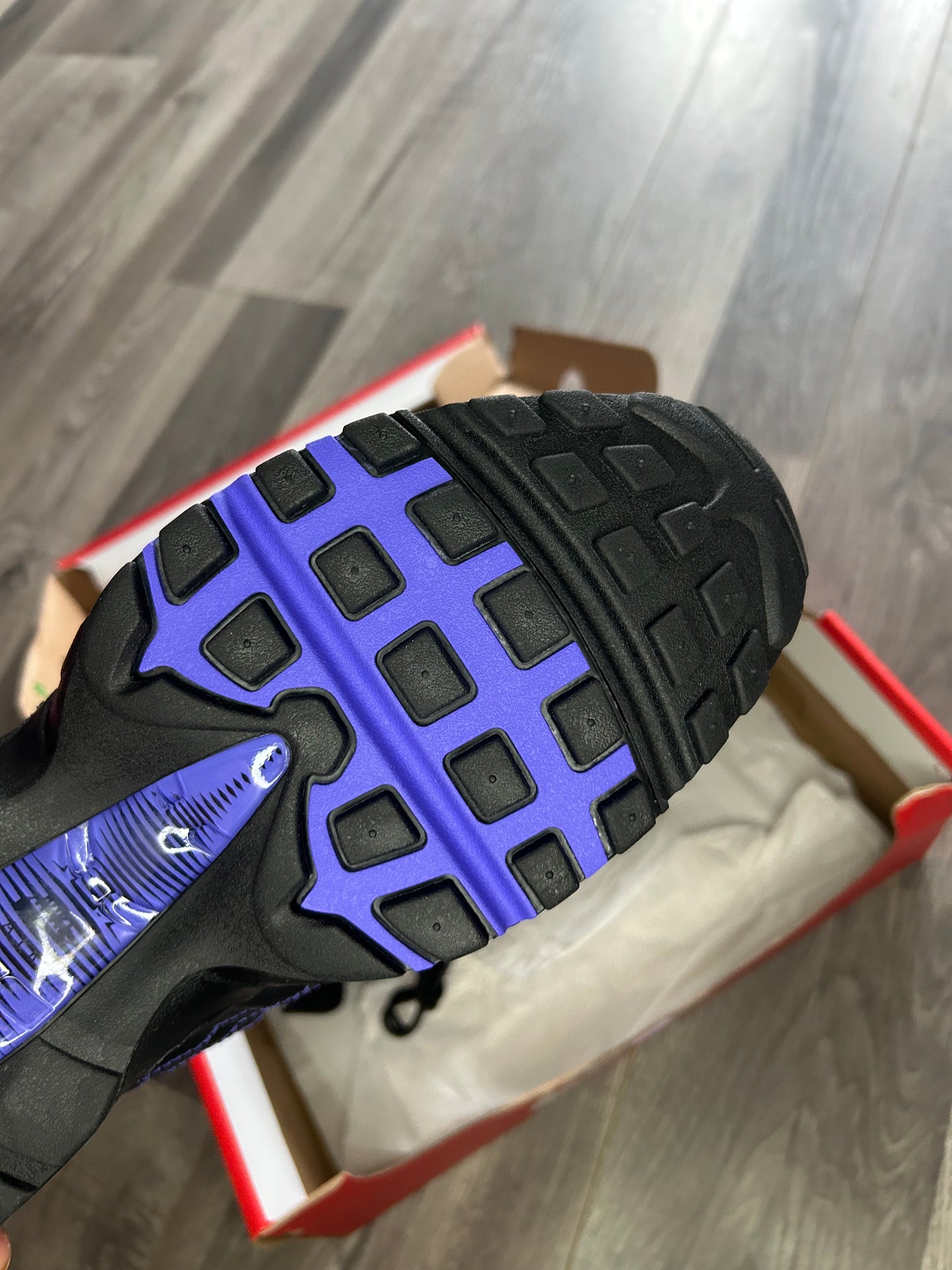 Nike Airmax 95 Persian violet big bubble uk 12 new