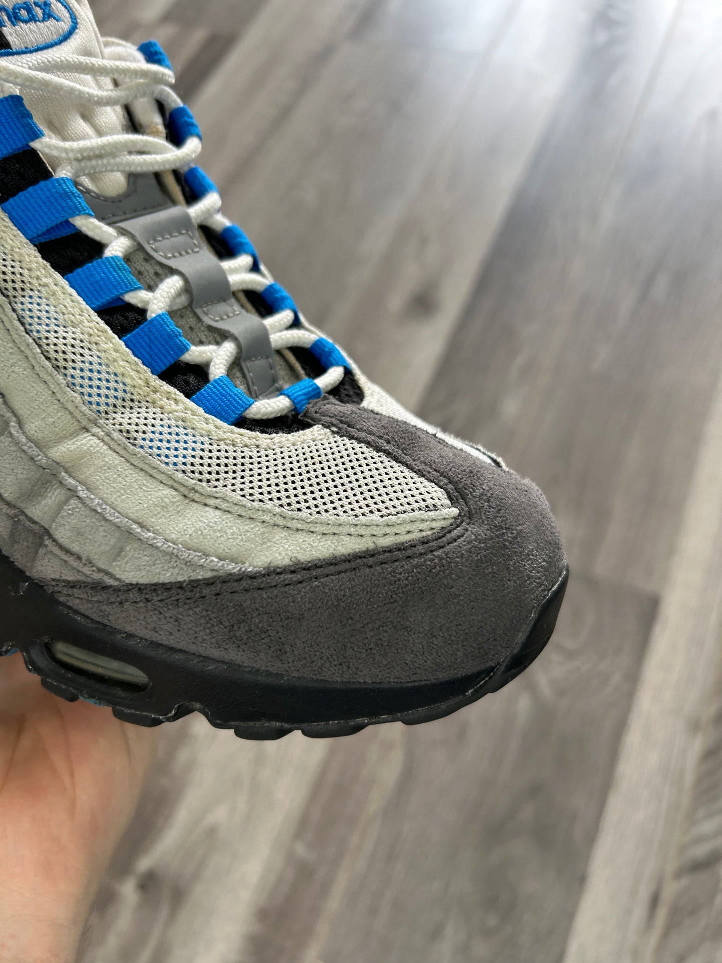 Nike airmax 95 crystal blue 2018 uk 8 used